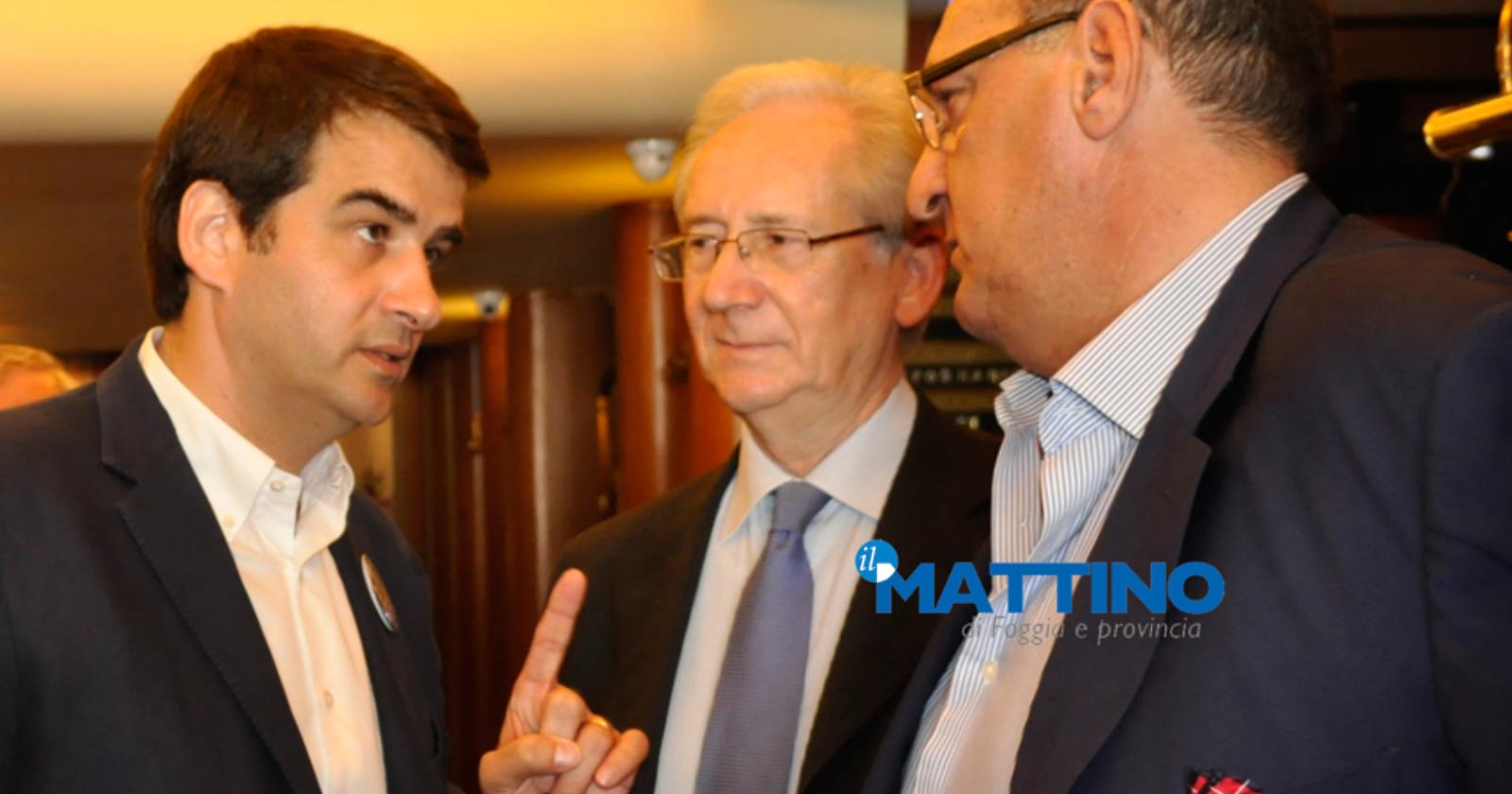 Fitto a Foggia per inaugurare il quartiere generale dei Conservatori e Riformisti di Capitanata