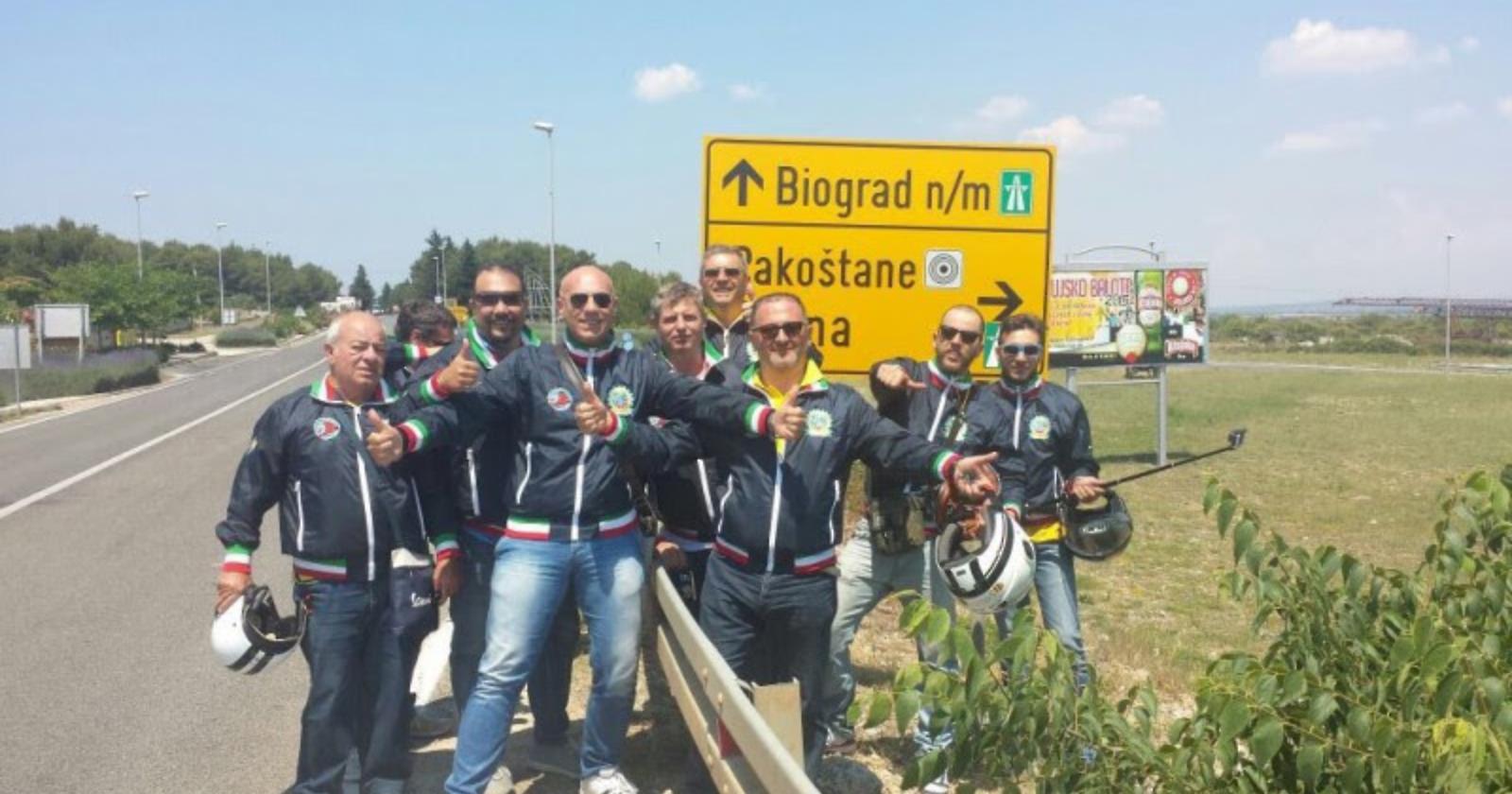 Il Vespa Club Cerignola al World Days 2015 in Croazia