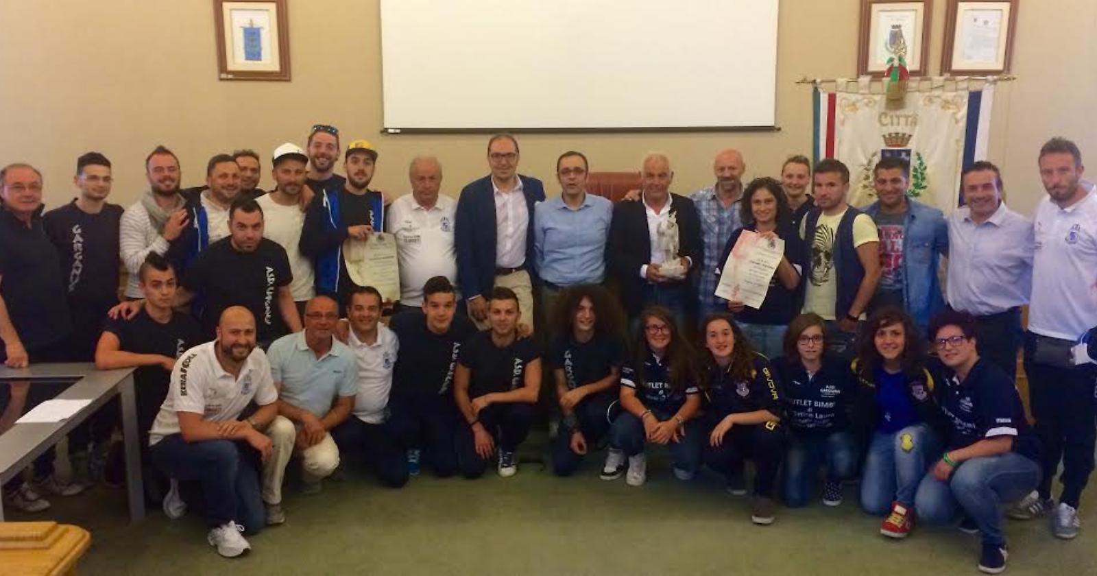  L'Amministrazione di Monte Sant’Angelo ha premiato l’associazione "Garganus"