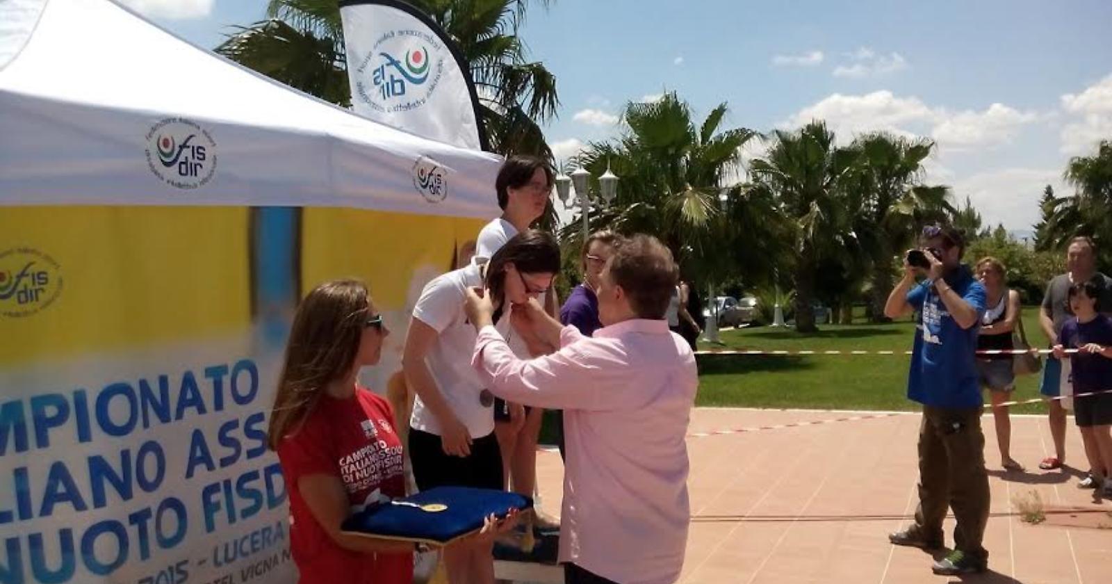 Partenza alla grande per il 7°  Campionato Italiano Assoluto di Nuoto Fisdir