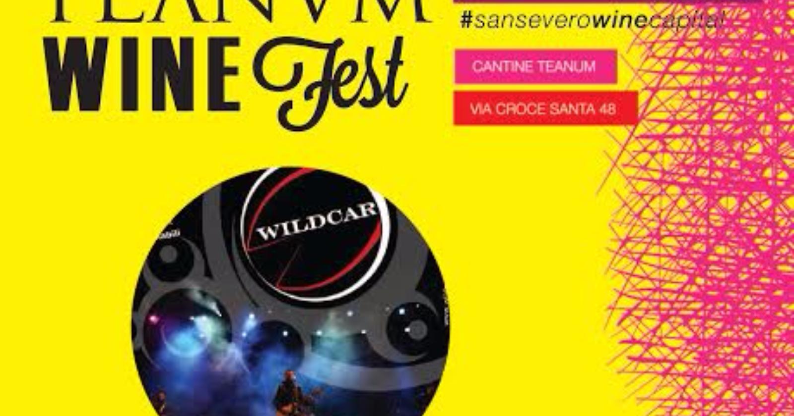 Teanum Wine Fest: il 3 luglio Rock'n Dance con i Wildcar