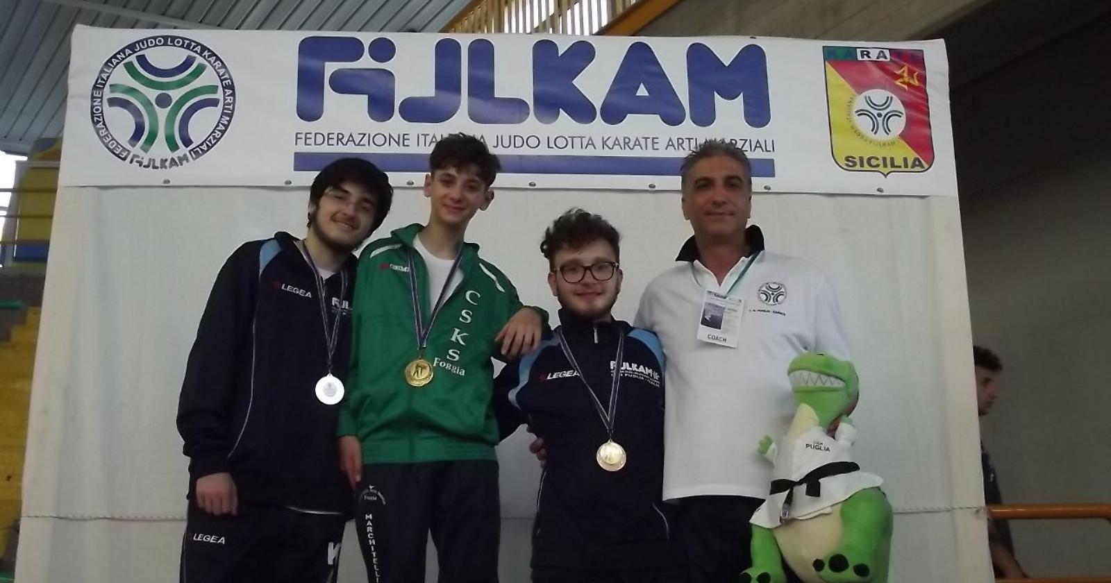 Karate, i ragazzi del Maestro Morlino primeggiano in Sicilia