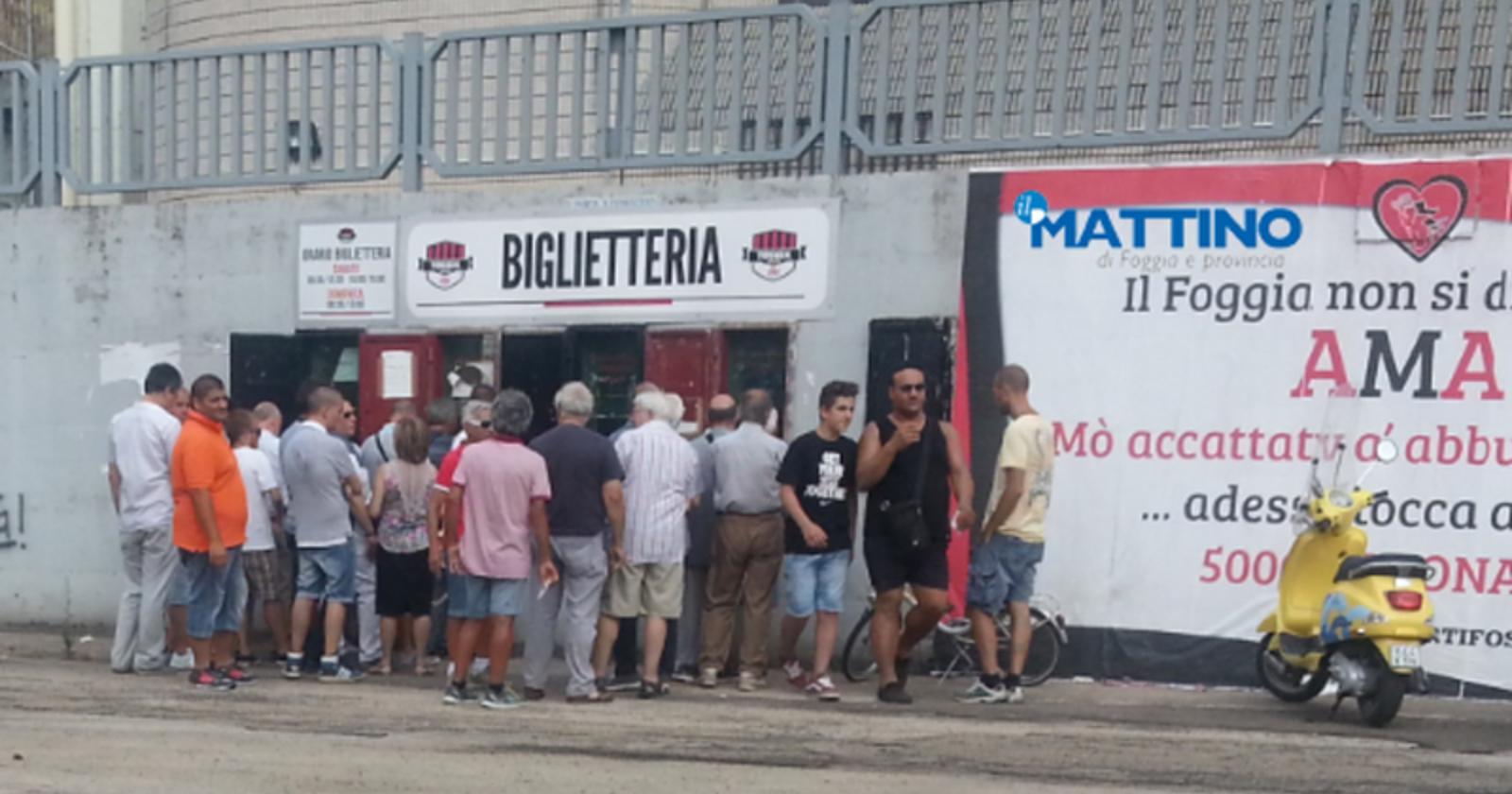 Questo Foggia piace, è corsa ai botteghini per gli abbonamenti