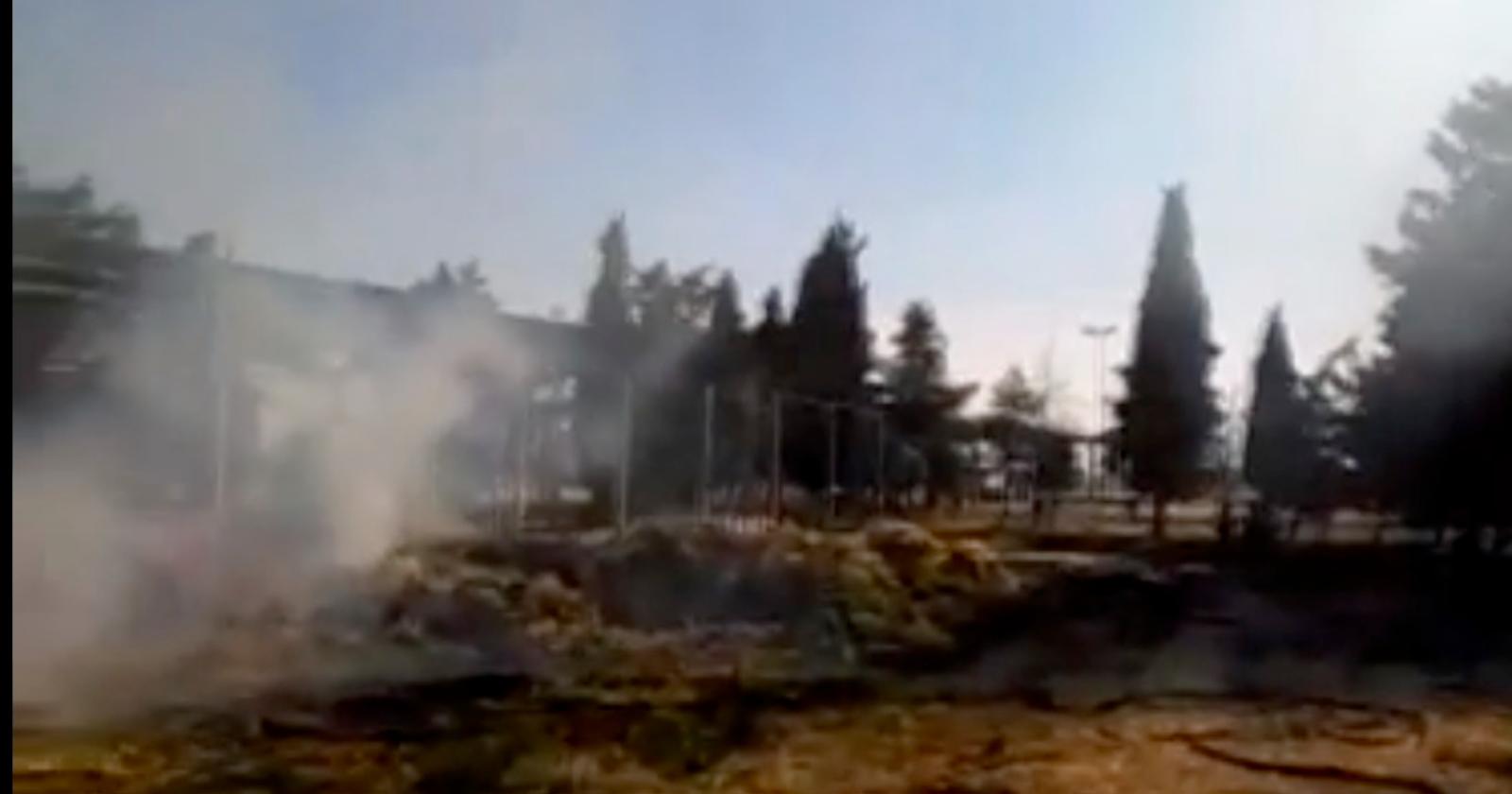 Lucera, vasto incendio incenerisce 3000 balle di fieno