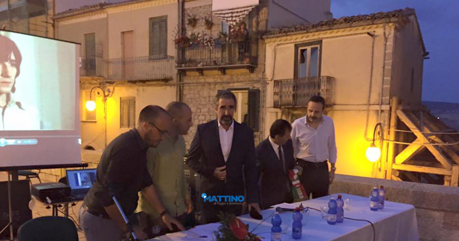 L'attore John Lynch cittadino onorario del Trivento, il paese molisano in cui è nata la madre 