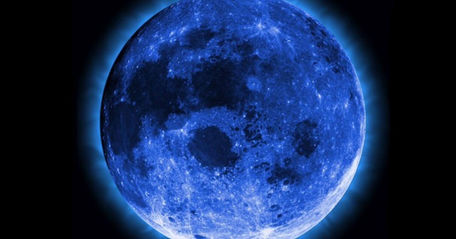 la luna blu