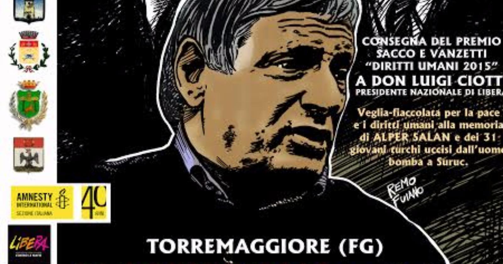 A Don Ciotti il Premio 