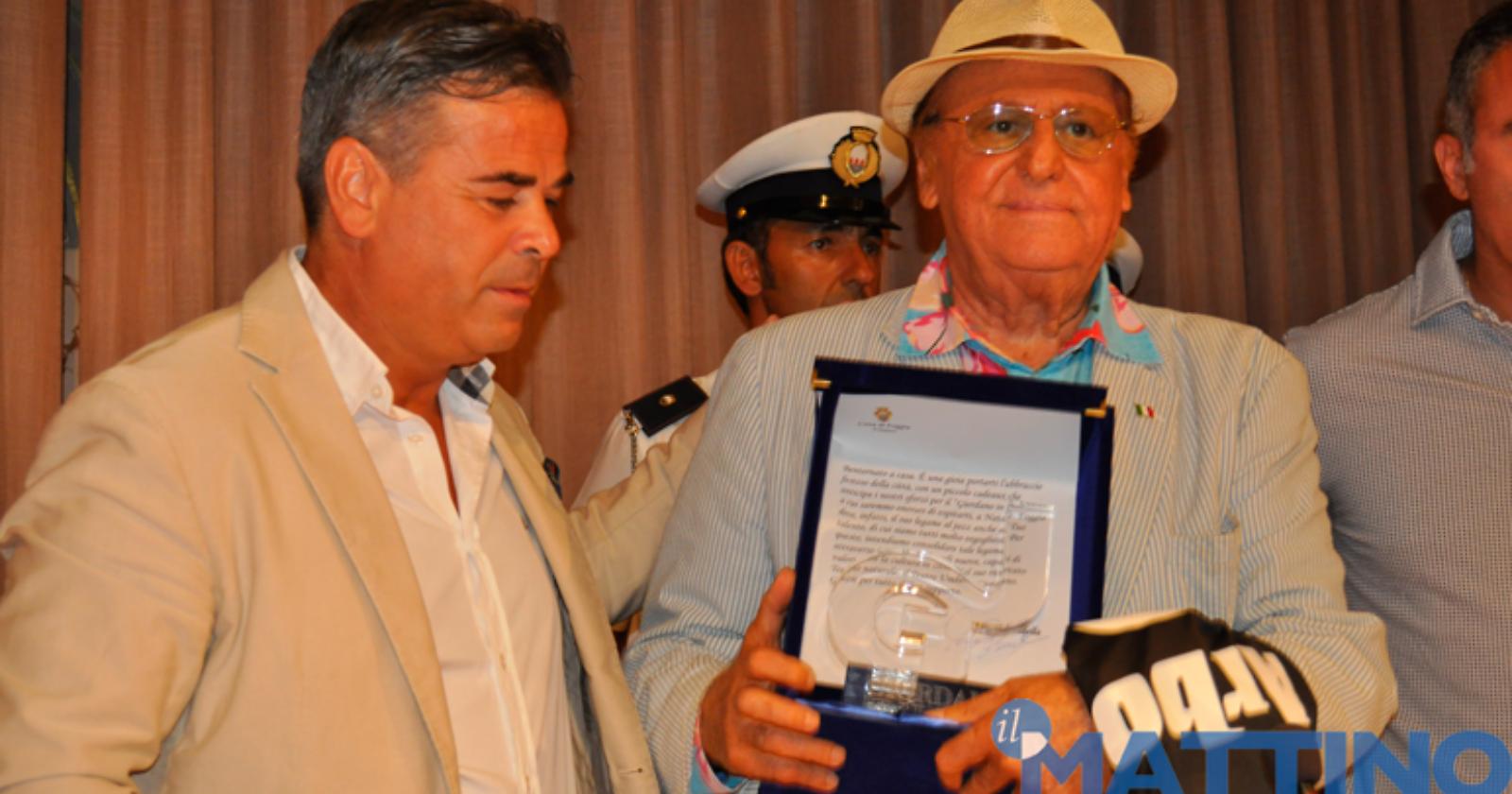 Franco Landella con Renzo Arbore