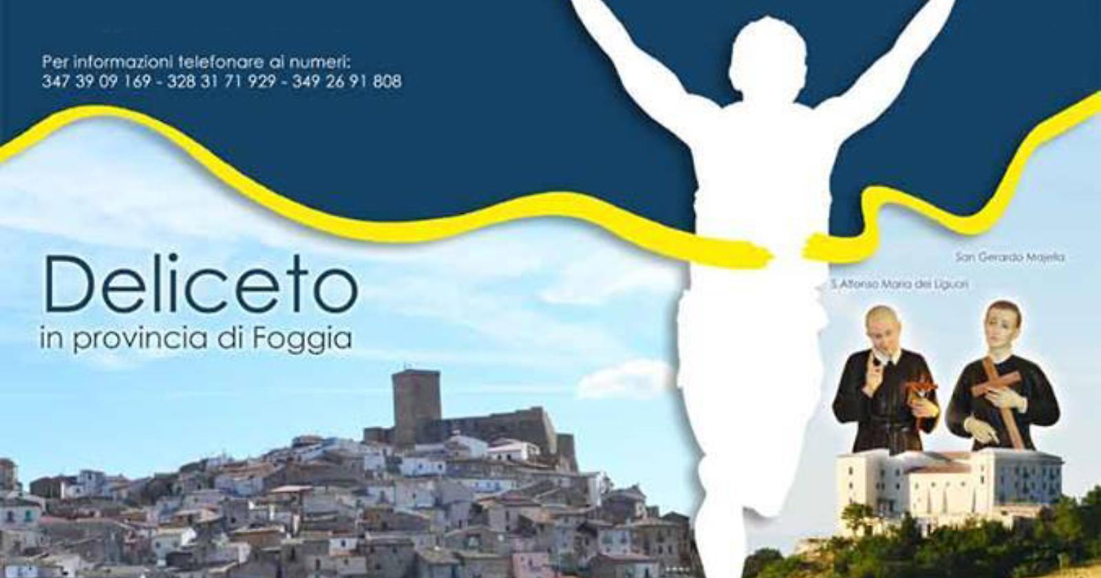 Domani a Deliceto si corre per i Santi