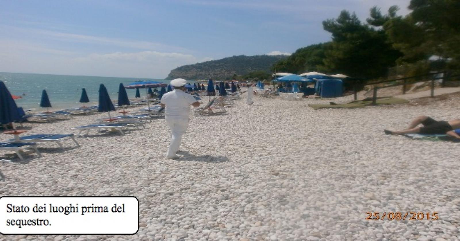 Mattinata: sequestrato stabilimento balneare abusivo
