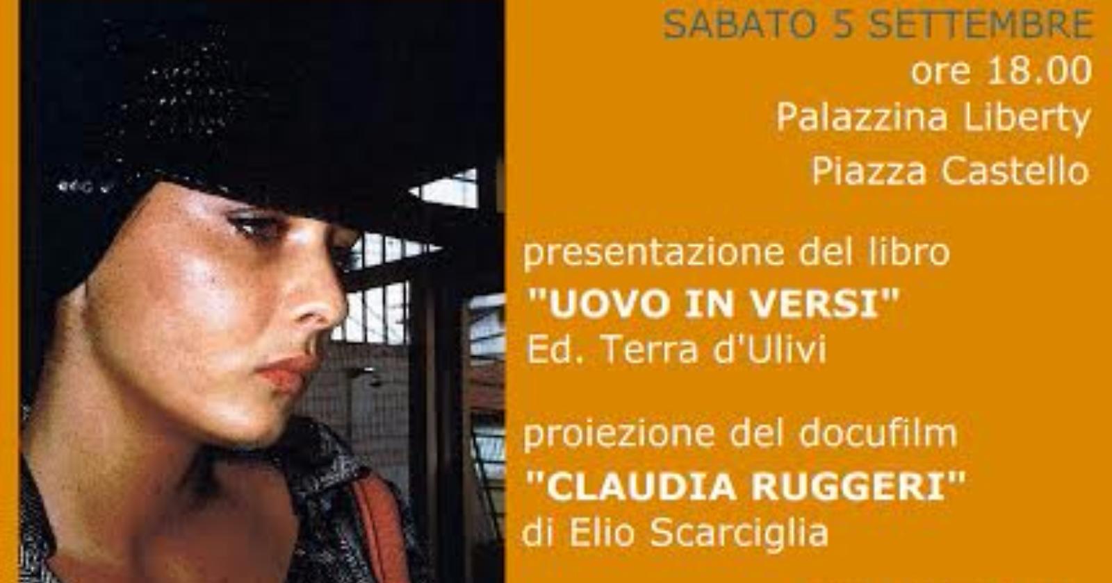 Torna "Daunia Poesia" con la raccolta di versi di Claudia Ruggeri
