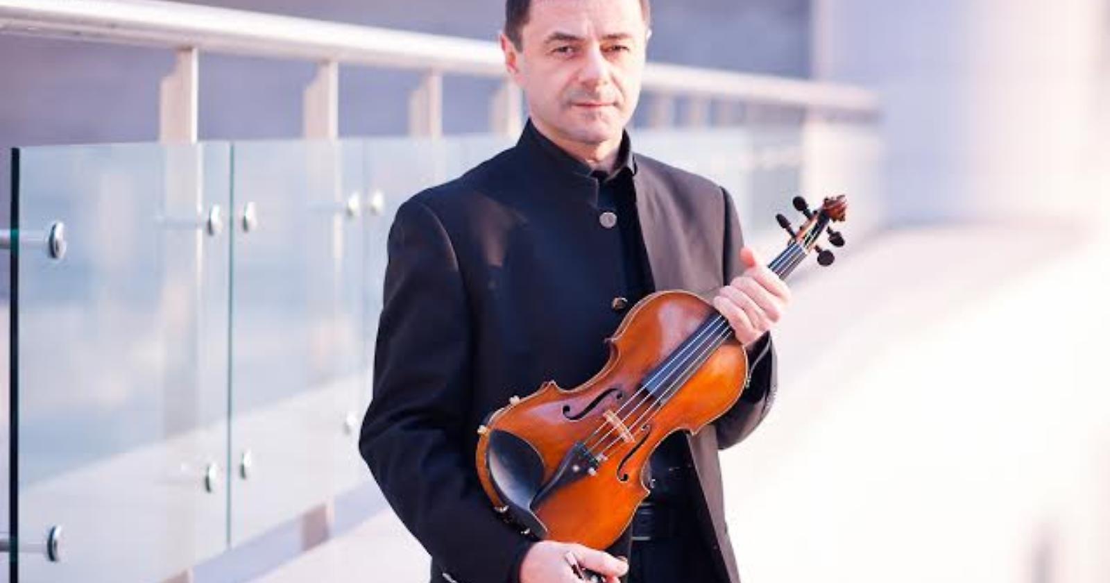Il violinista pugliese Dino De Palma vola in Russia