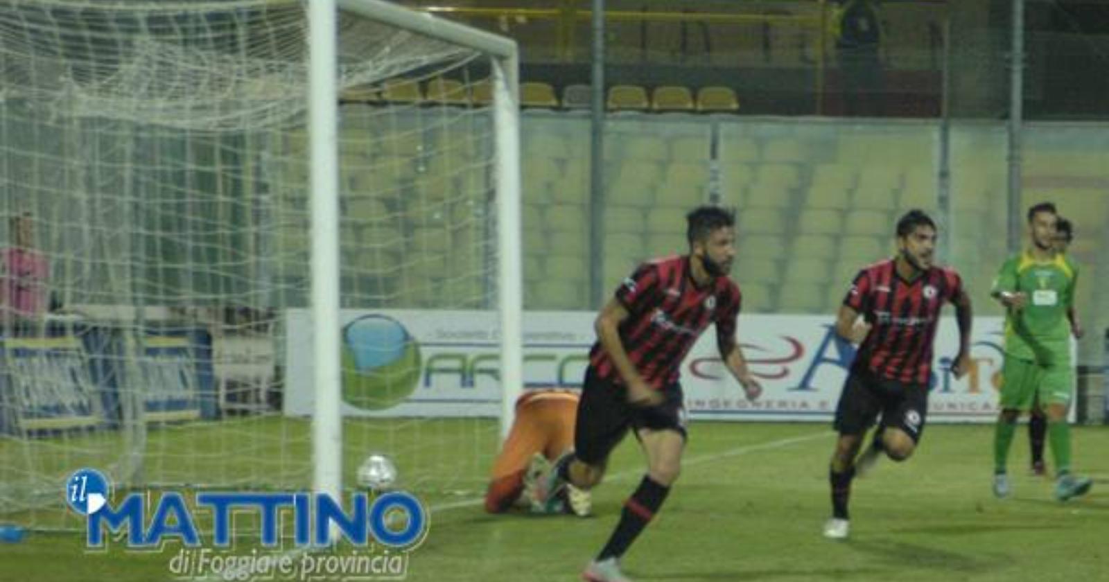 Il Foggia festeggia la prima vittoria in campionato, a discapito del Melfi
