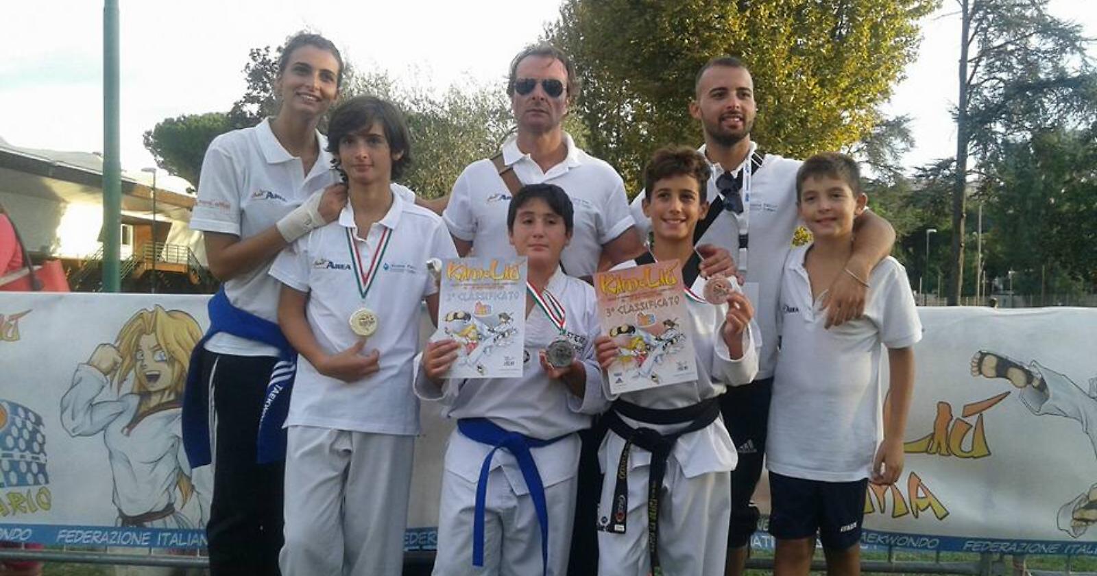 Taekwondo, i "pulcini" di Smiraglia furoreggiano a Roma: 2 oro, 3 argenti, 3 bronzi