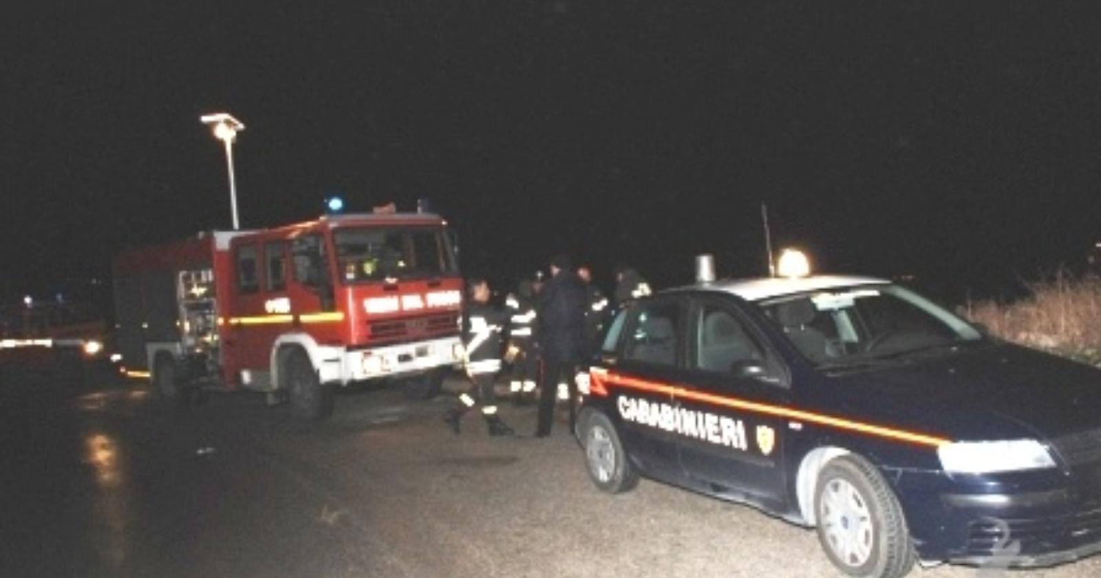 Orta Nova, incidente stradale all'alba: un morto e sette feriti 