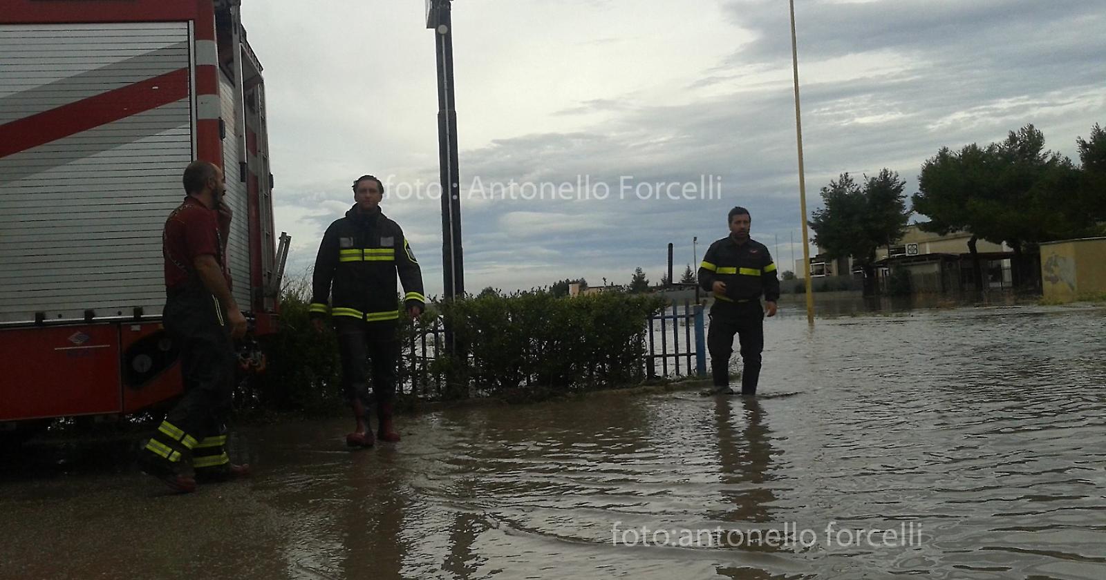 Maltempo, interruzioni su Via Napoli e la statale per Lucera