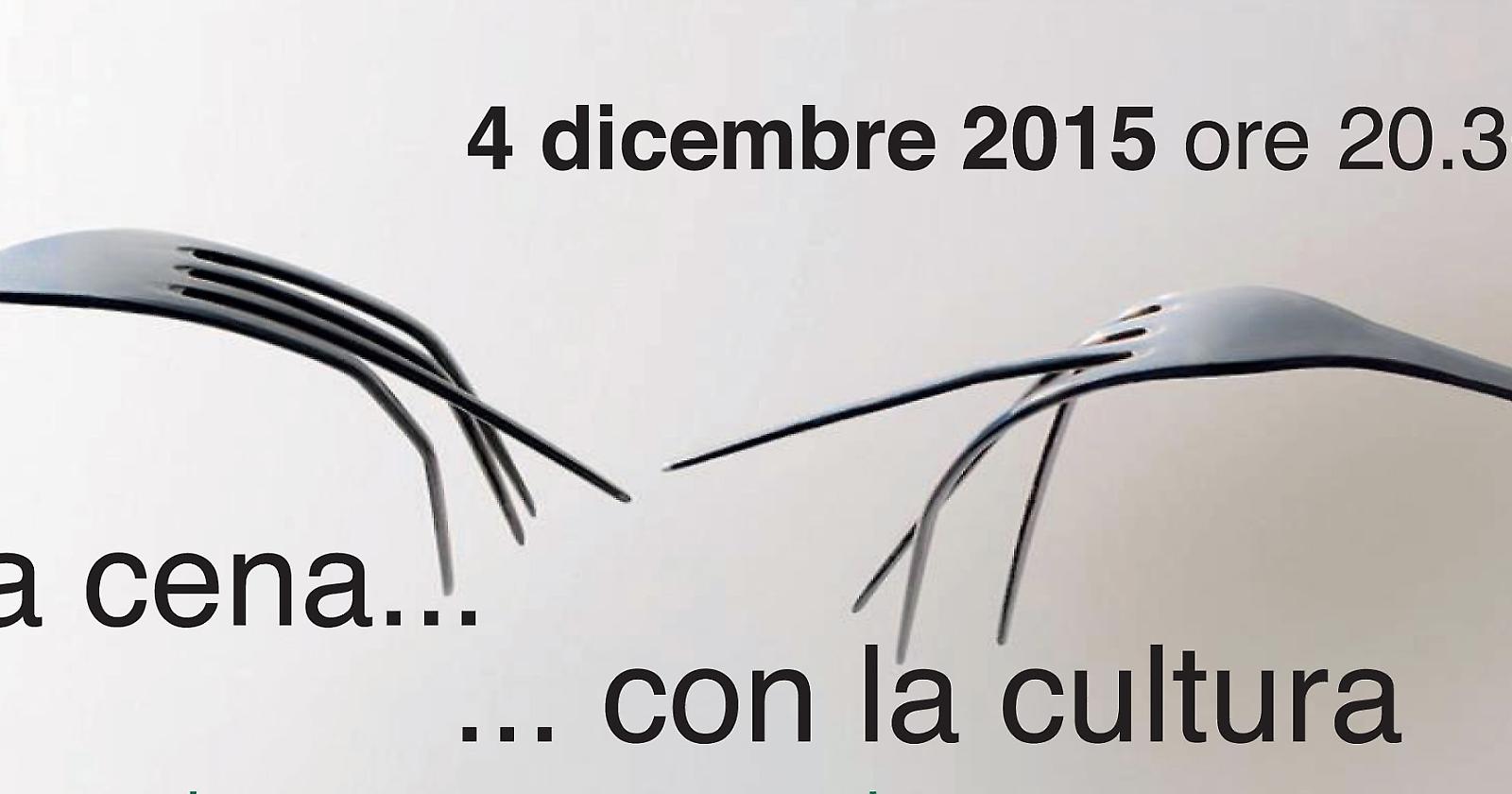 A cena... con la cultura