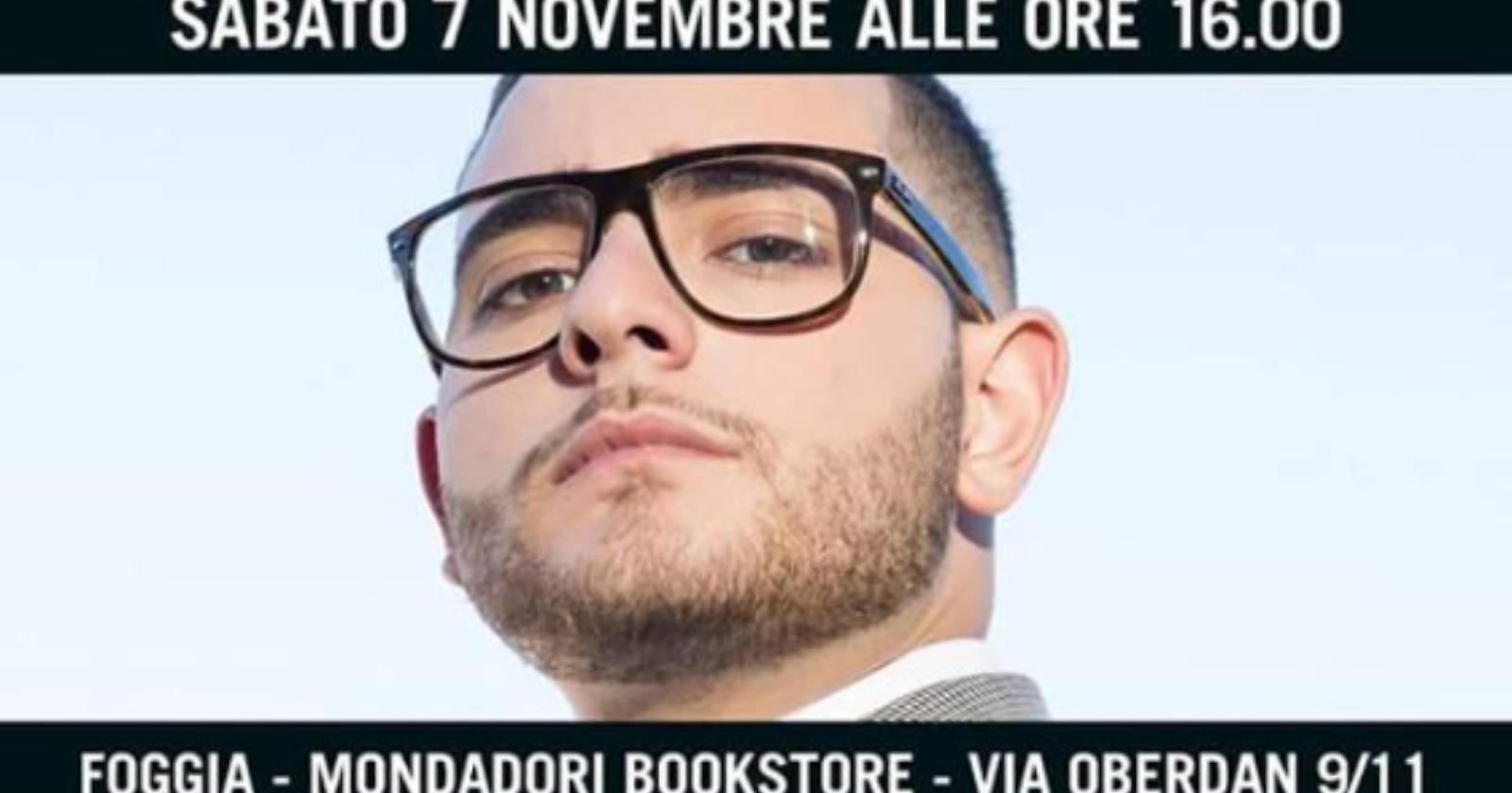 Rocco Hunt alla Mondadori di Foggia