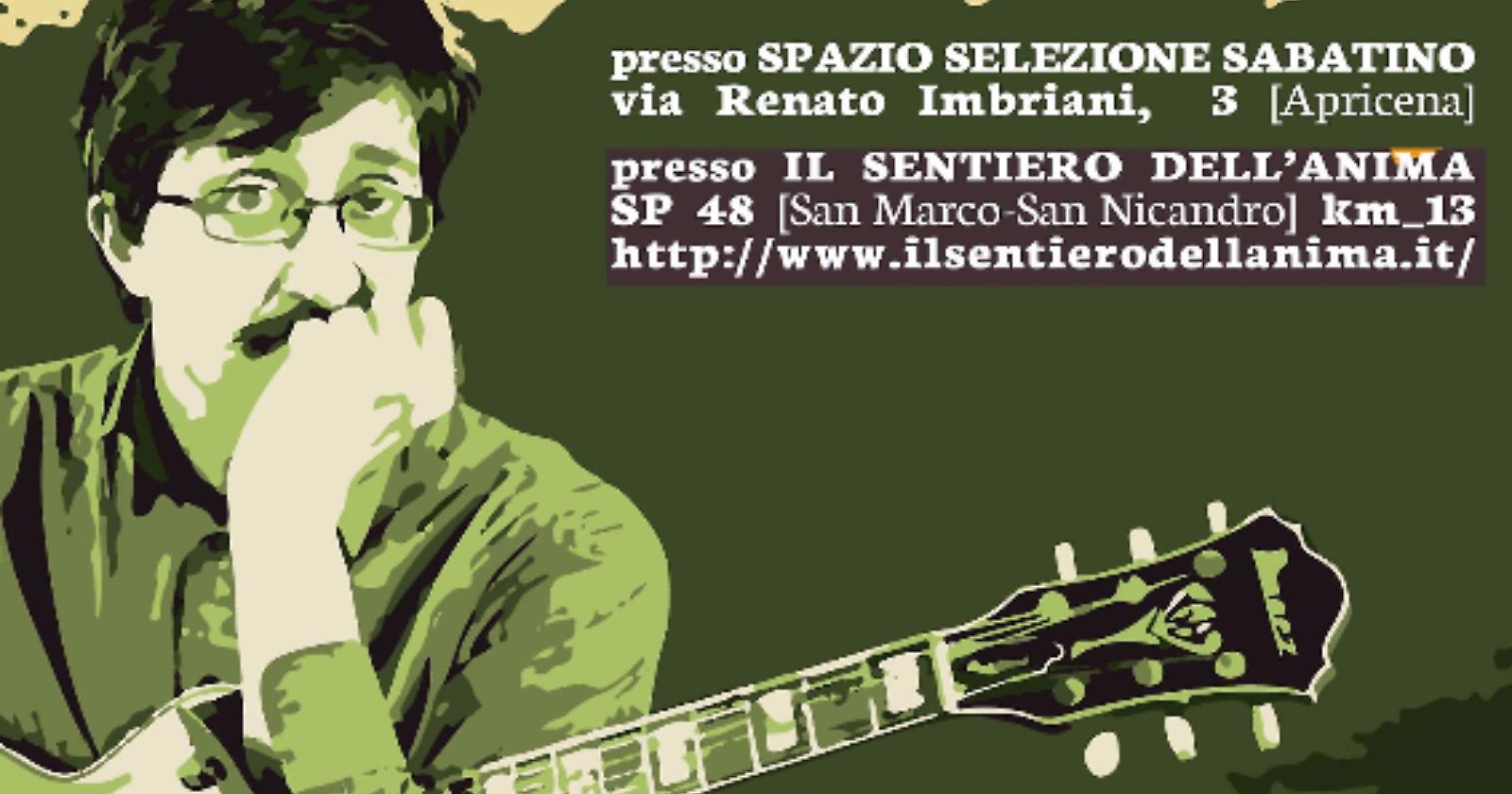 Ad Apricena c'è Ivan Talarico per Musicultura 2015
