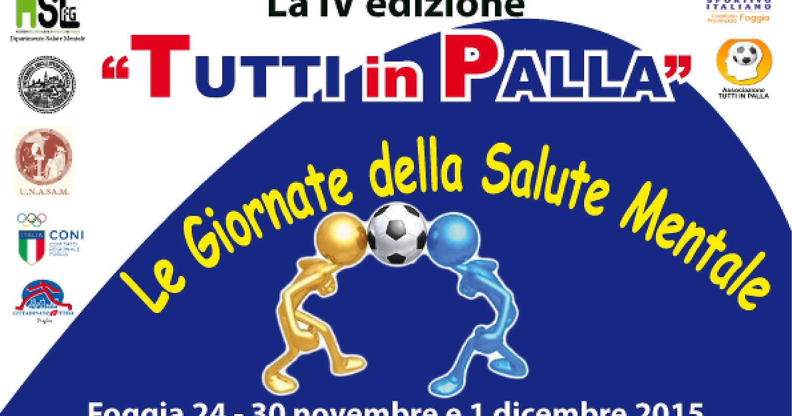 A Foggia le "Giornate della salute mentale"