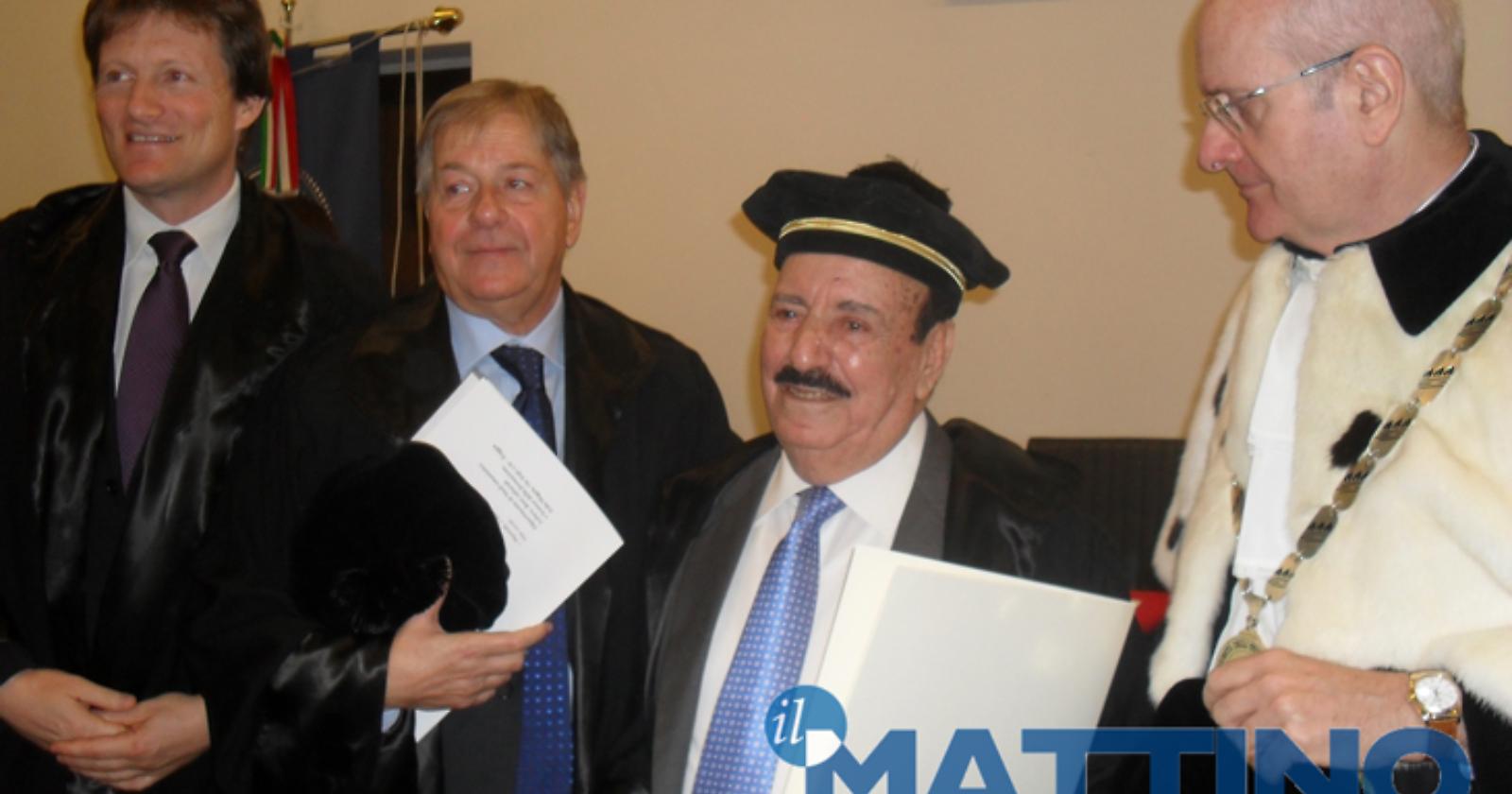 Unifg, Laurea honoris causa ad Alberto Mieli