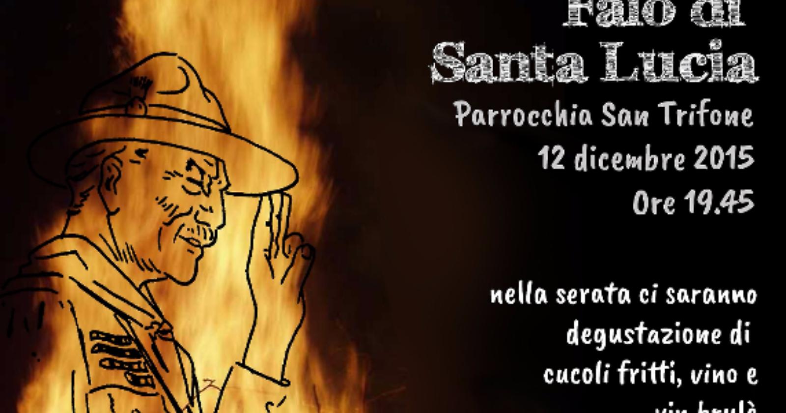 Santa Lucia, falò cucili fritti e sartacinello a Cerignola