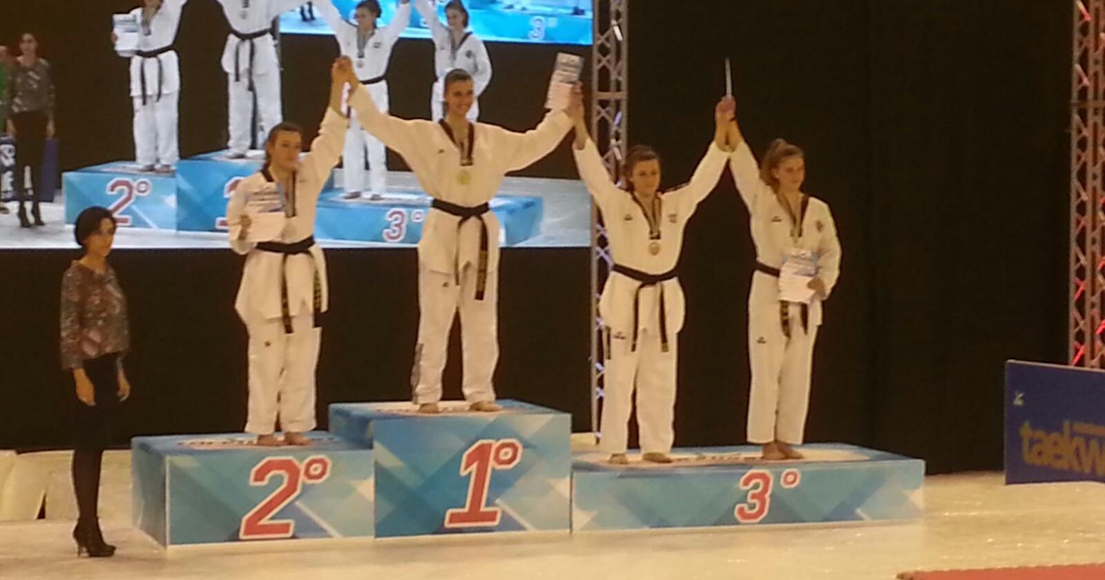 Maristella Smiraglia è campionessa italiana di Taekwondo