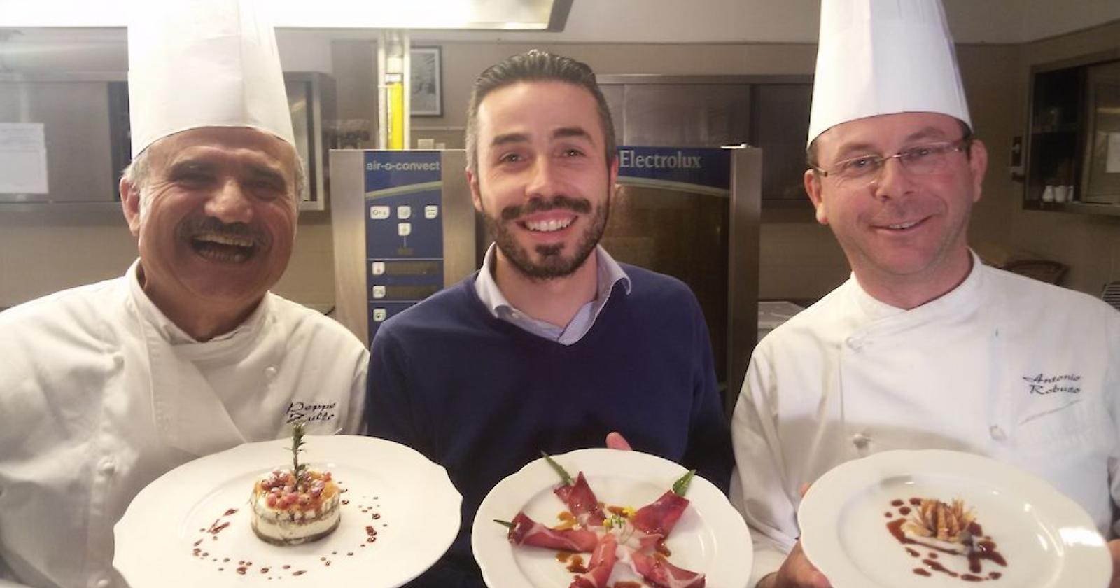 Peppe Zullo porta in tavola i menu a Km "0" di Natale: c'è anche quello vegano