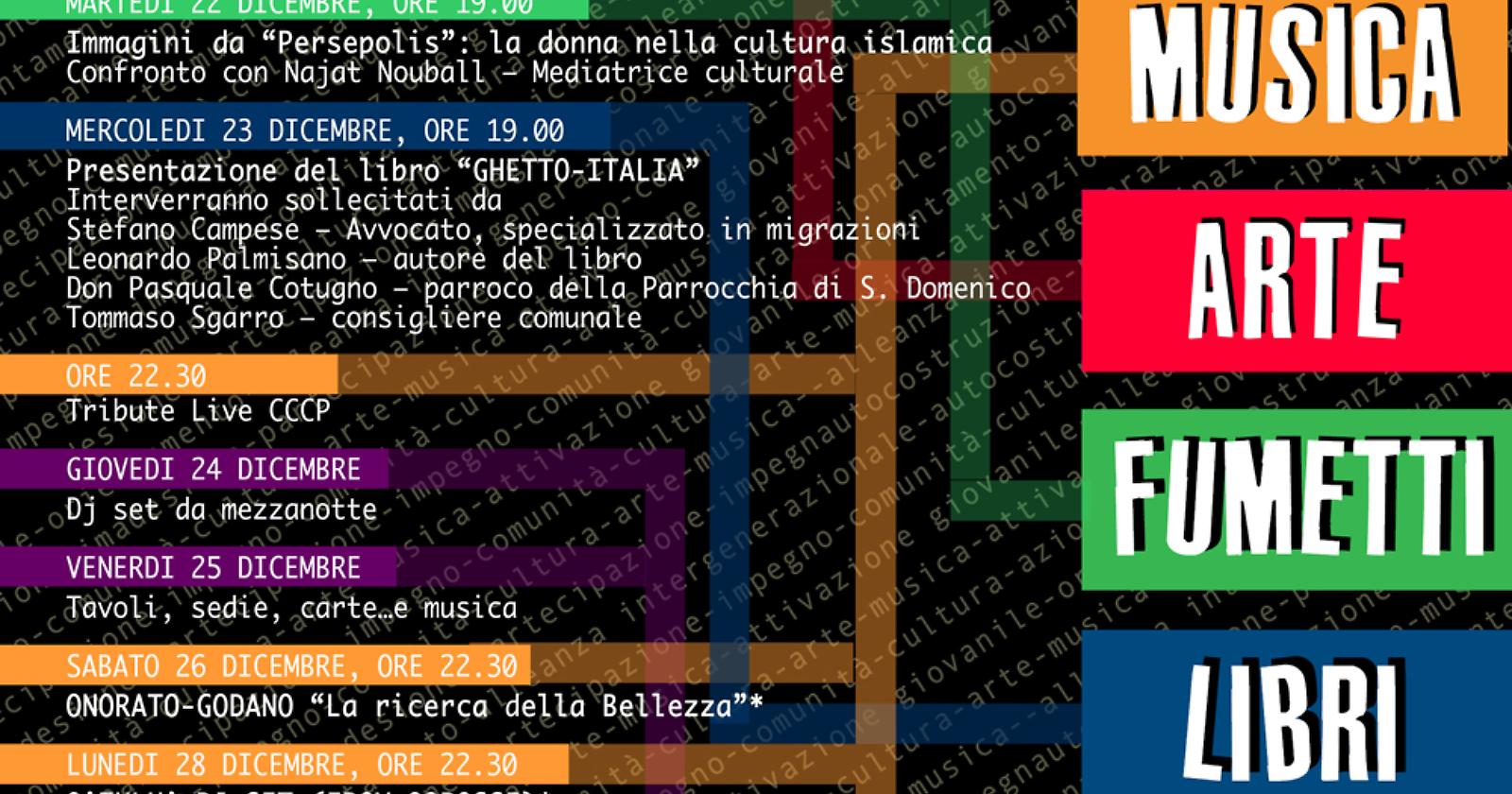 Tanti eventi a Cerignola con ResUrb