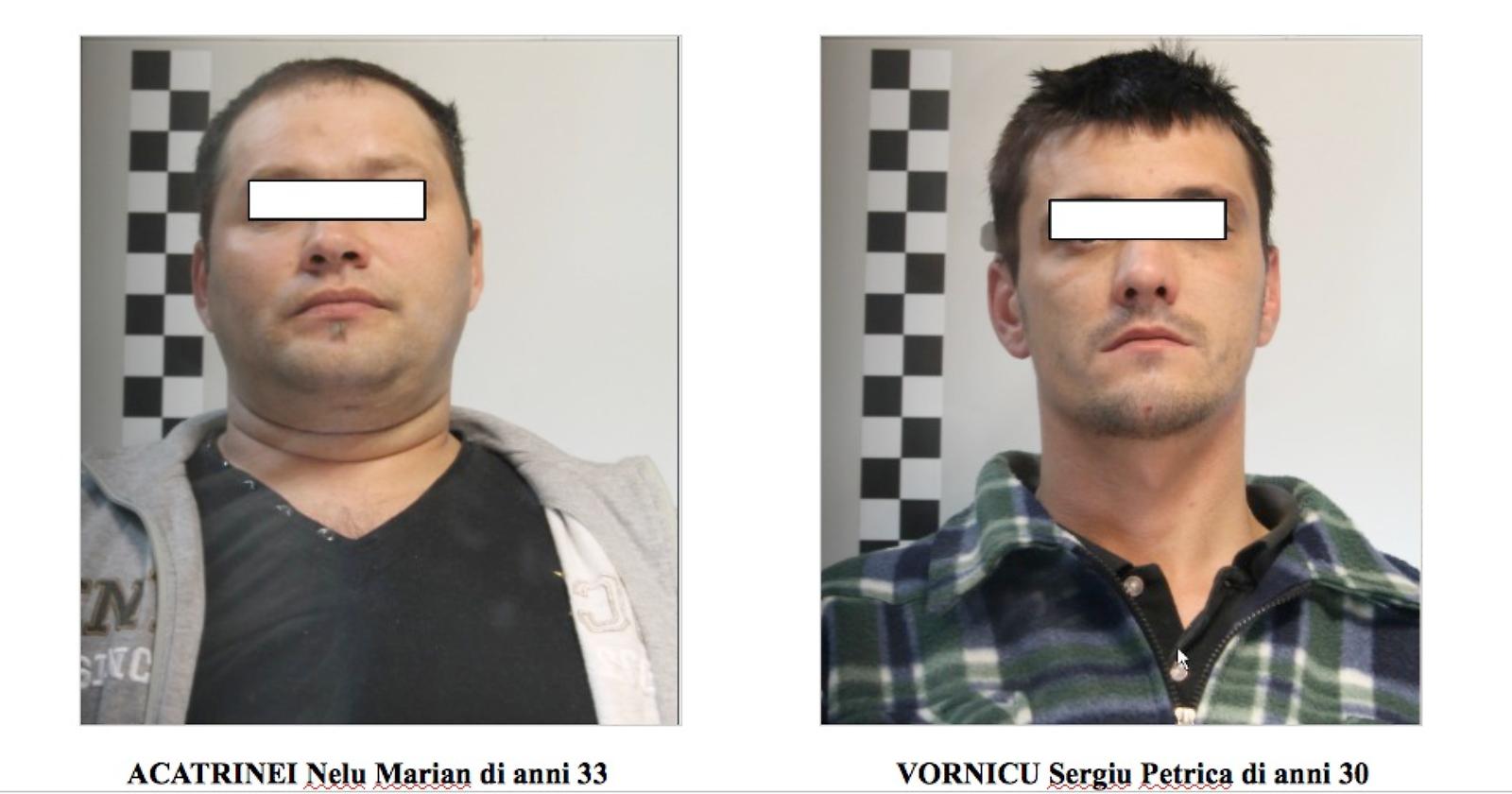 Con spranghe e coltelli rapinano in casa un connazionale: in manette due cittadini rumeni