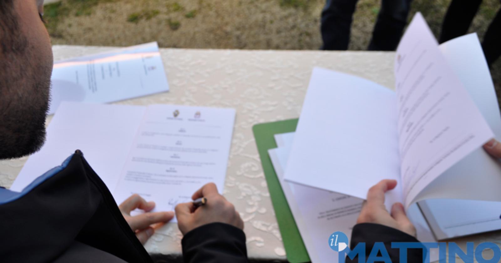 Gli studenti di Link Foggia stanno con Campi Diomedei