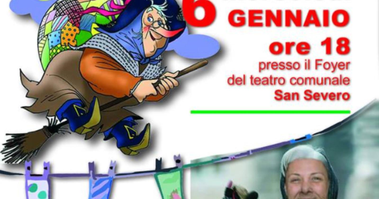 San Severo, arriva la Befana... che porta i burattini