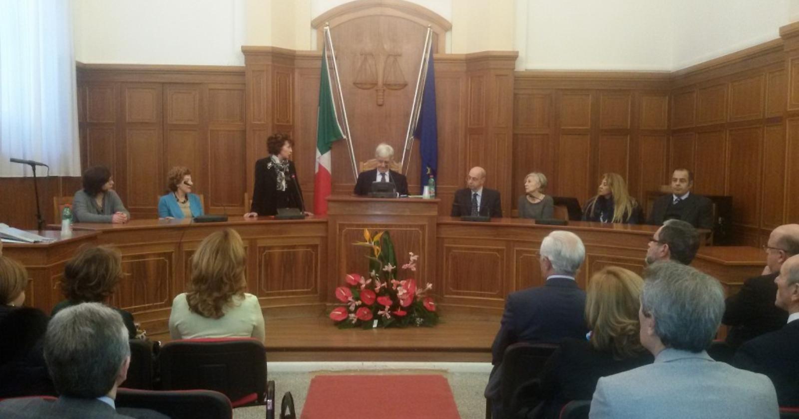 Francesco Infantini lascia la Corte d'Appello di Campobasso