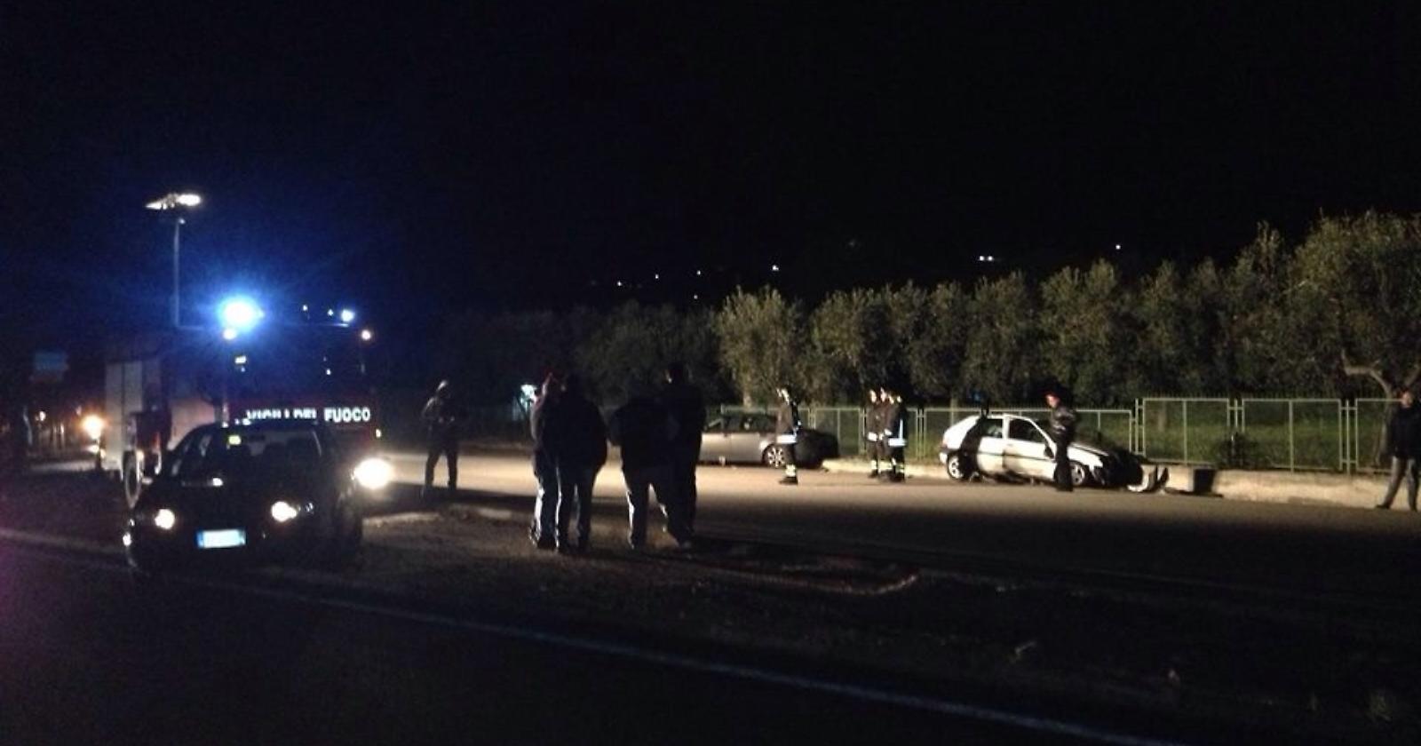 Manfredonia, un morto e due feriti nell'incidente stradale in località Varcaro