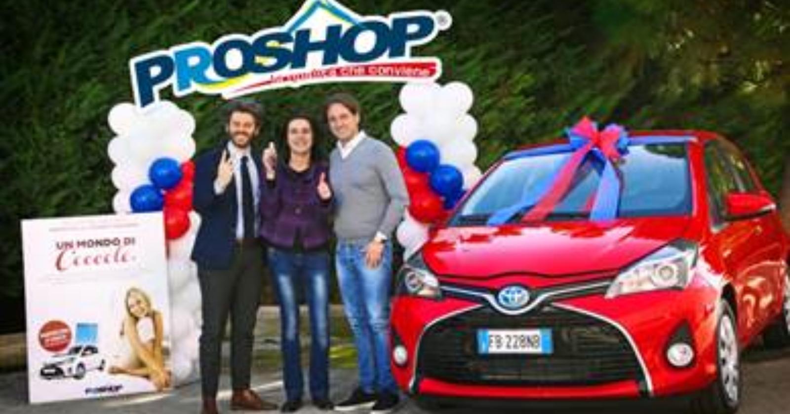 Dal Proshop di Cerignola "Un mondo di coccole", compresa un'auto in regalo