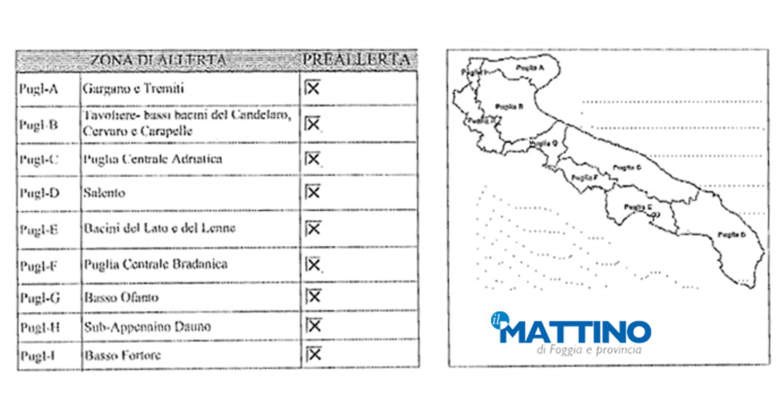 Venti forti e mareggiate, la Prefettura mette in allerta la Capitanata