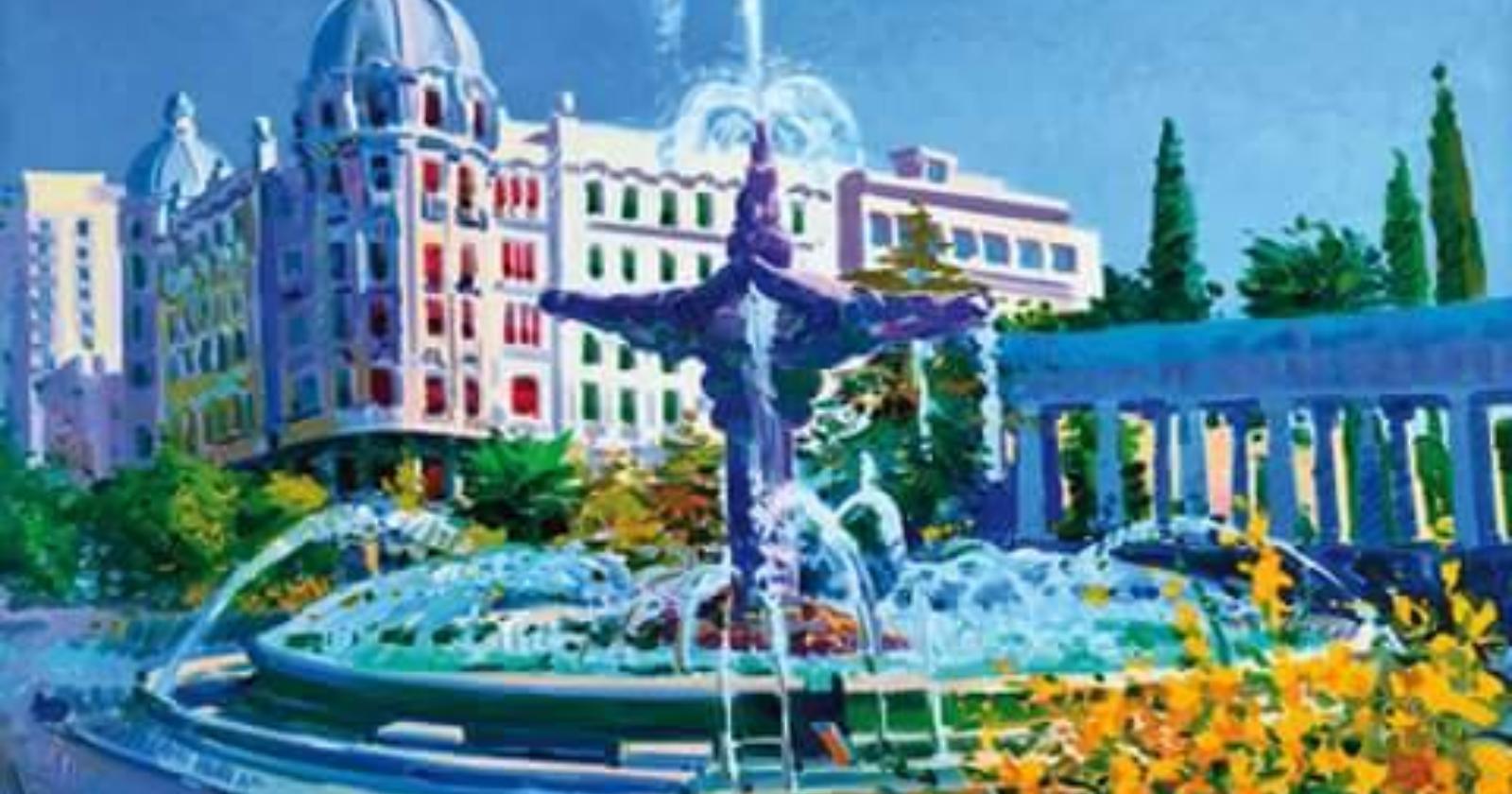 La fontana del Sele si illumina di viola: facciamo luce sull'epilessia!