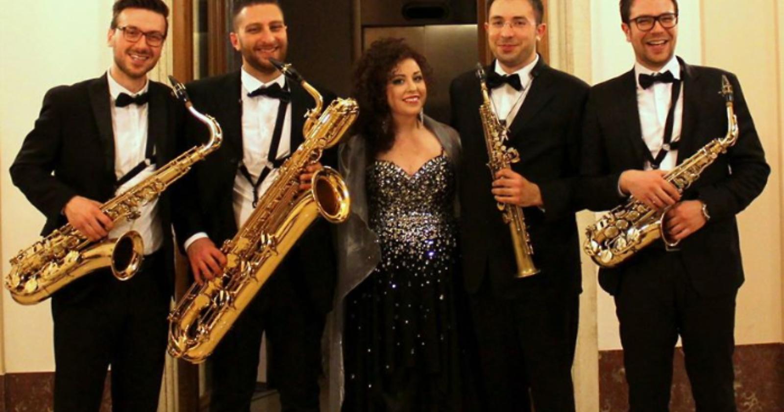 A Lucera "Quattro sax all'opera"
