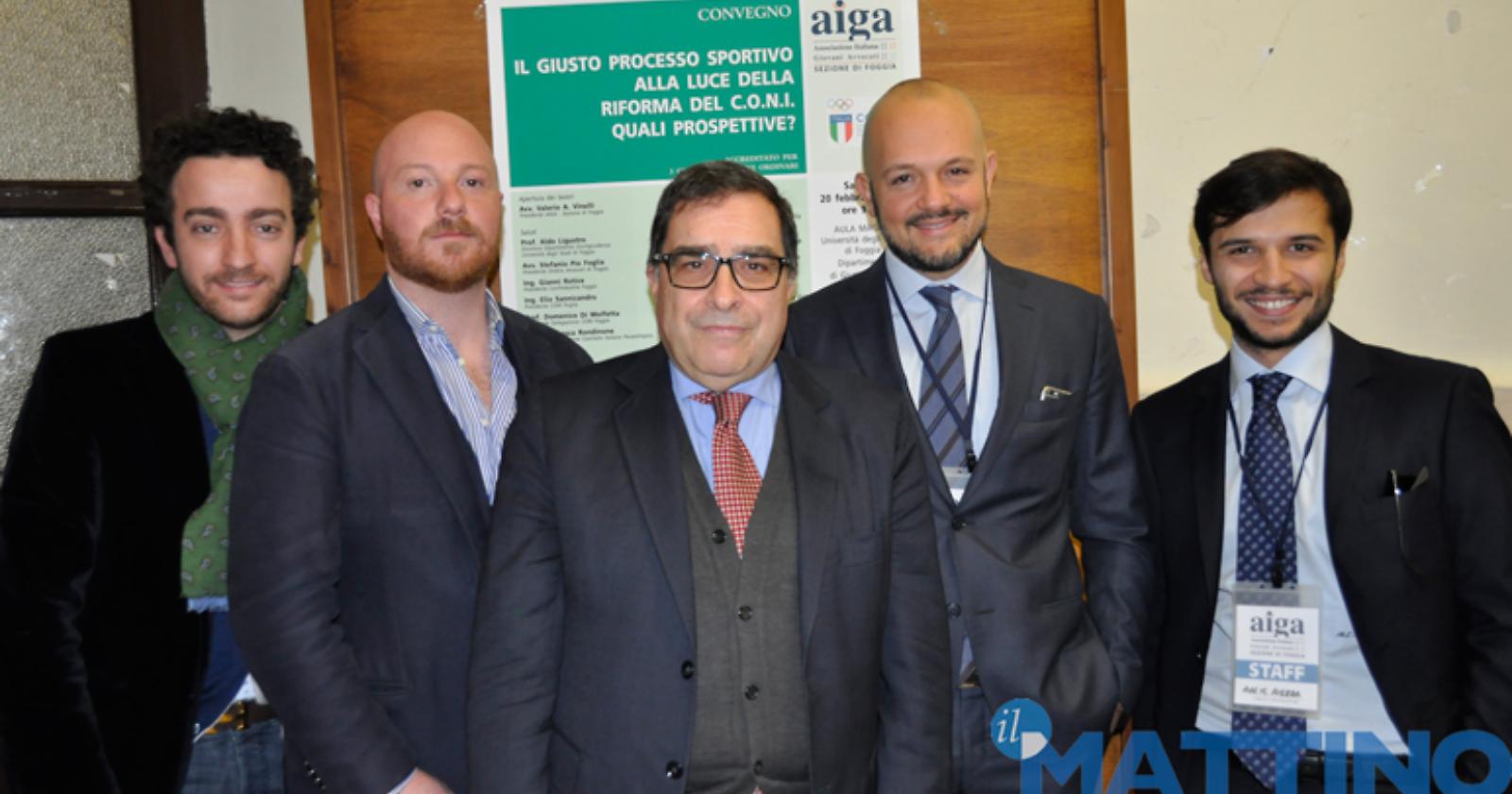 Il team di Aiga Foggia