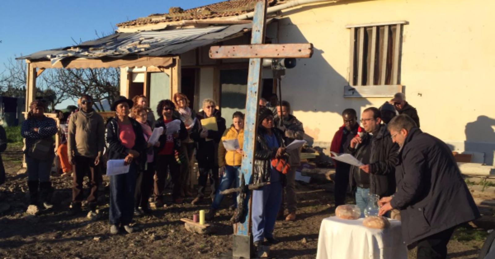 Ultimo giorno a Foggia per la Croce dei Migranti