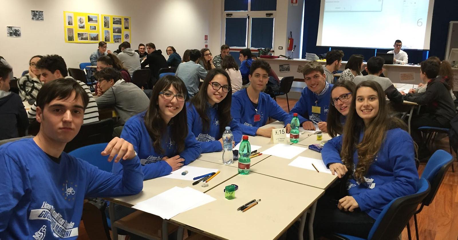 Olimpiadi di matematica, ma che "Beautiful Minds" i ragazzi del "Marconi" 