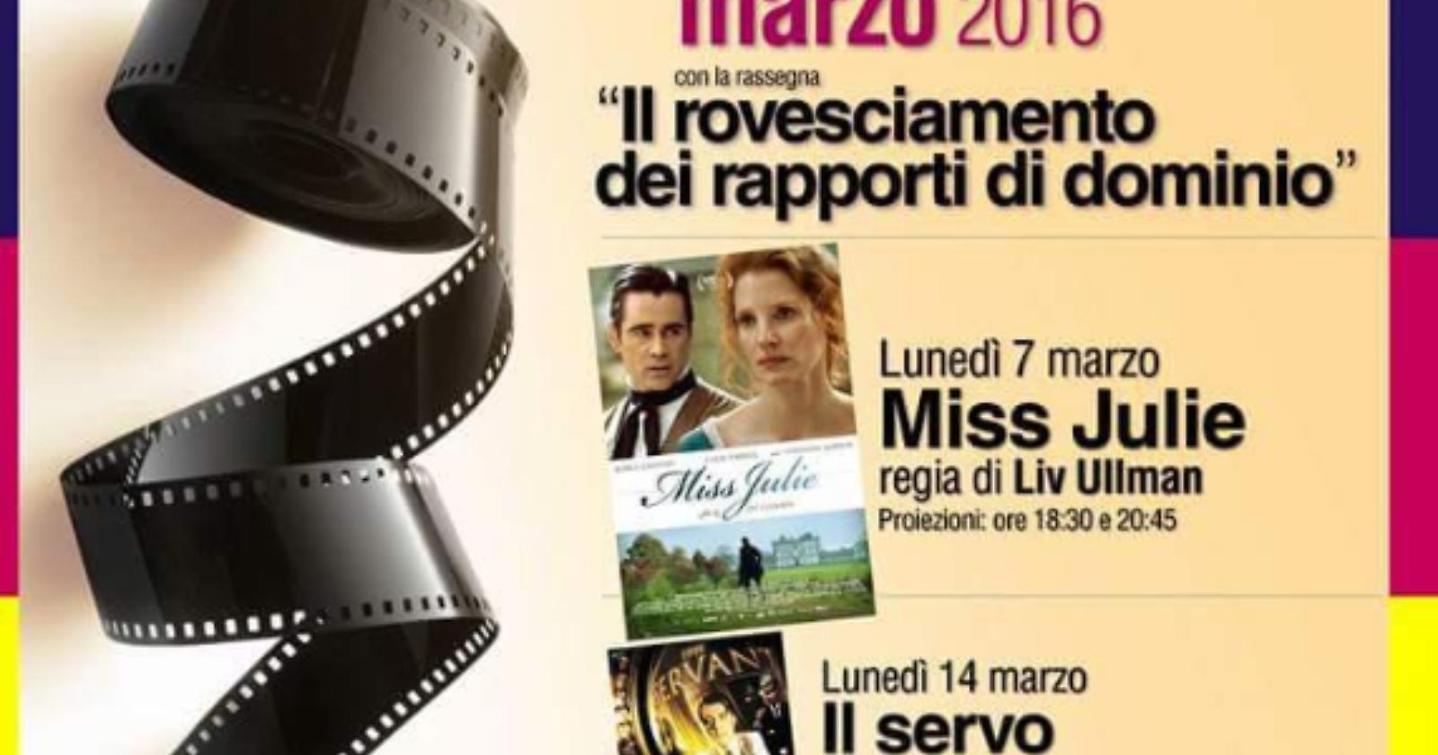 Sempre più ricco il programma di Cinema Felix, ecco gli appuntamenti di marzo