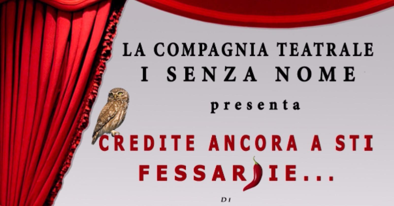 Ad Orsara va in scena la superstizione con “Credite ancora a 'sti fessarie”