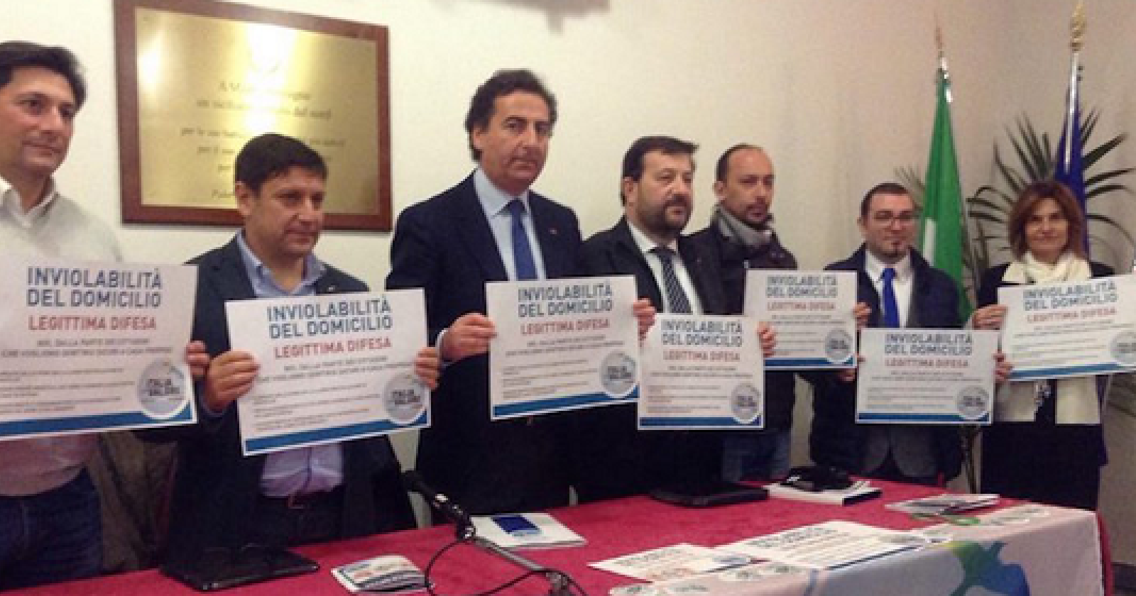 Legittima difesa, a Castelluccio la raccolta firme per la proposta di legge popolare