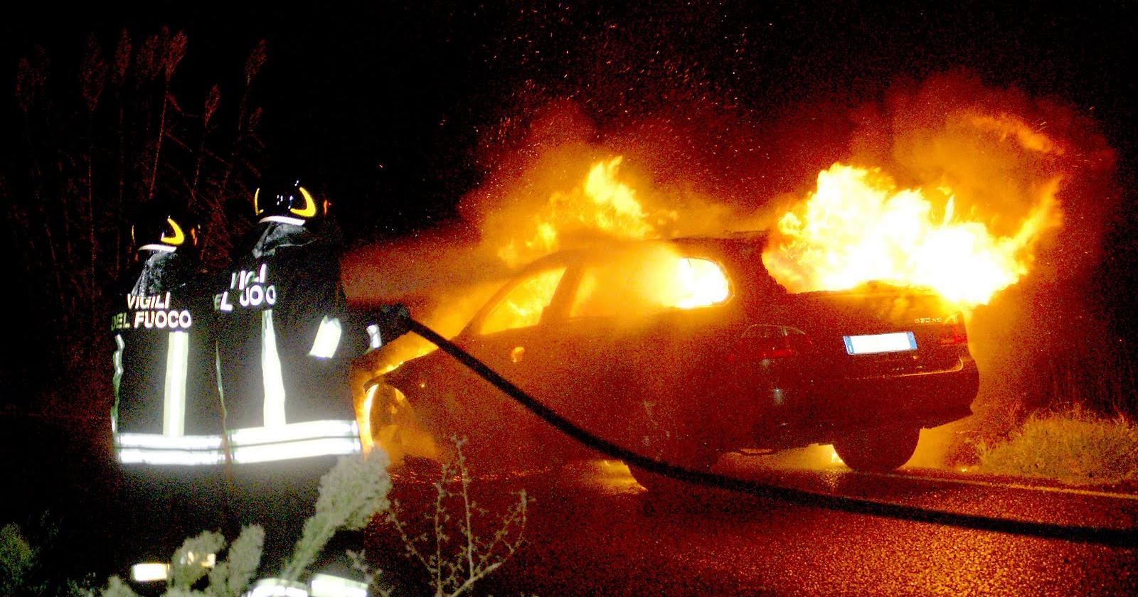 San Severo in fiamme auto del magnate della ristorazione, Tonino Sarni