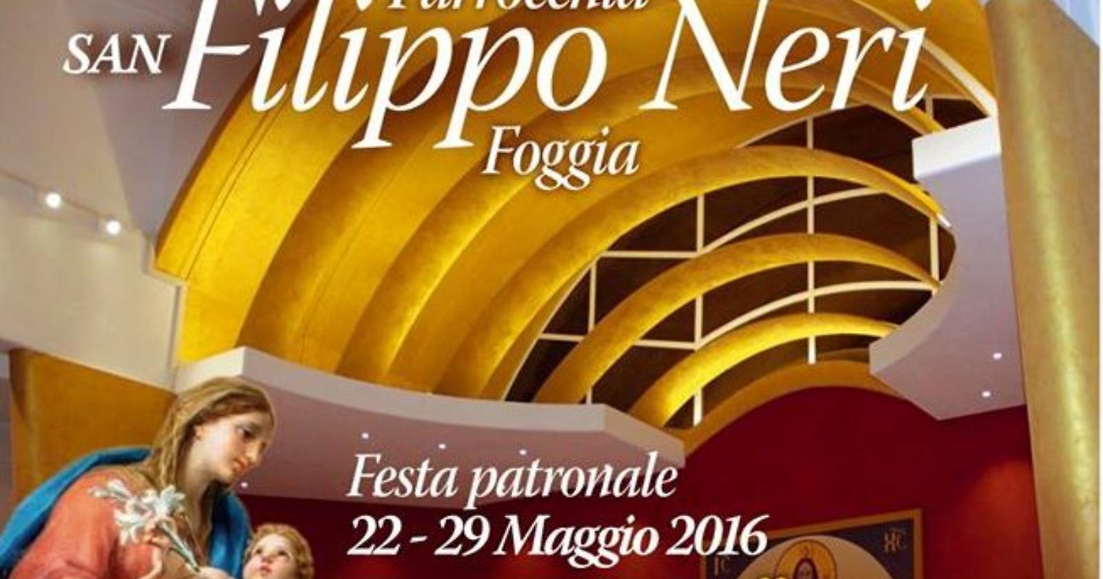 A Foggia si celebra San Filippo Neri