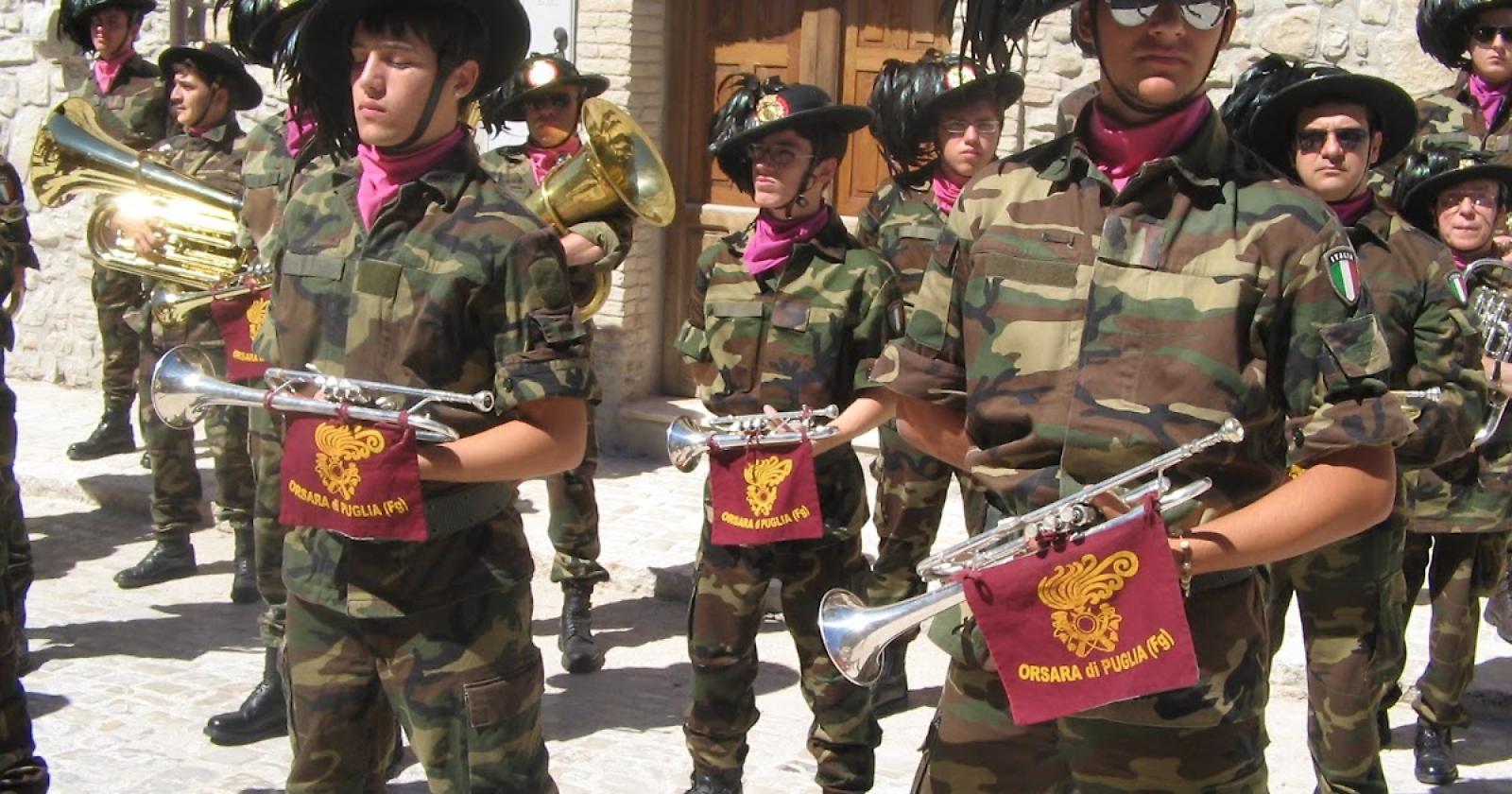 Orsara a Palermo per il Raduno nazionale dei Bersaglieri