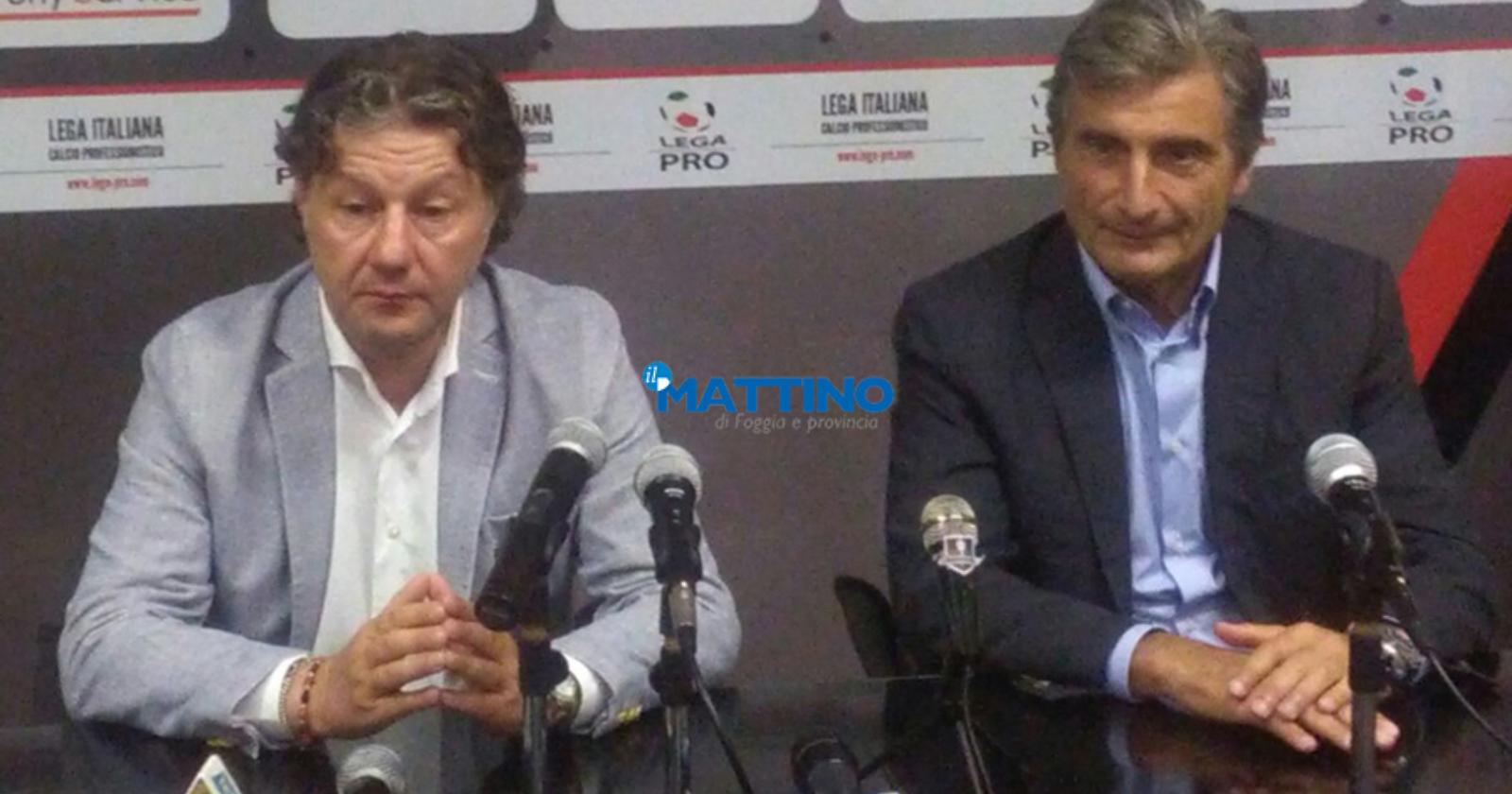 #FoggiaPisa La "calmata" dei presidenti Fares e Petroni