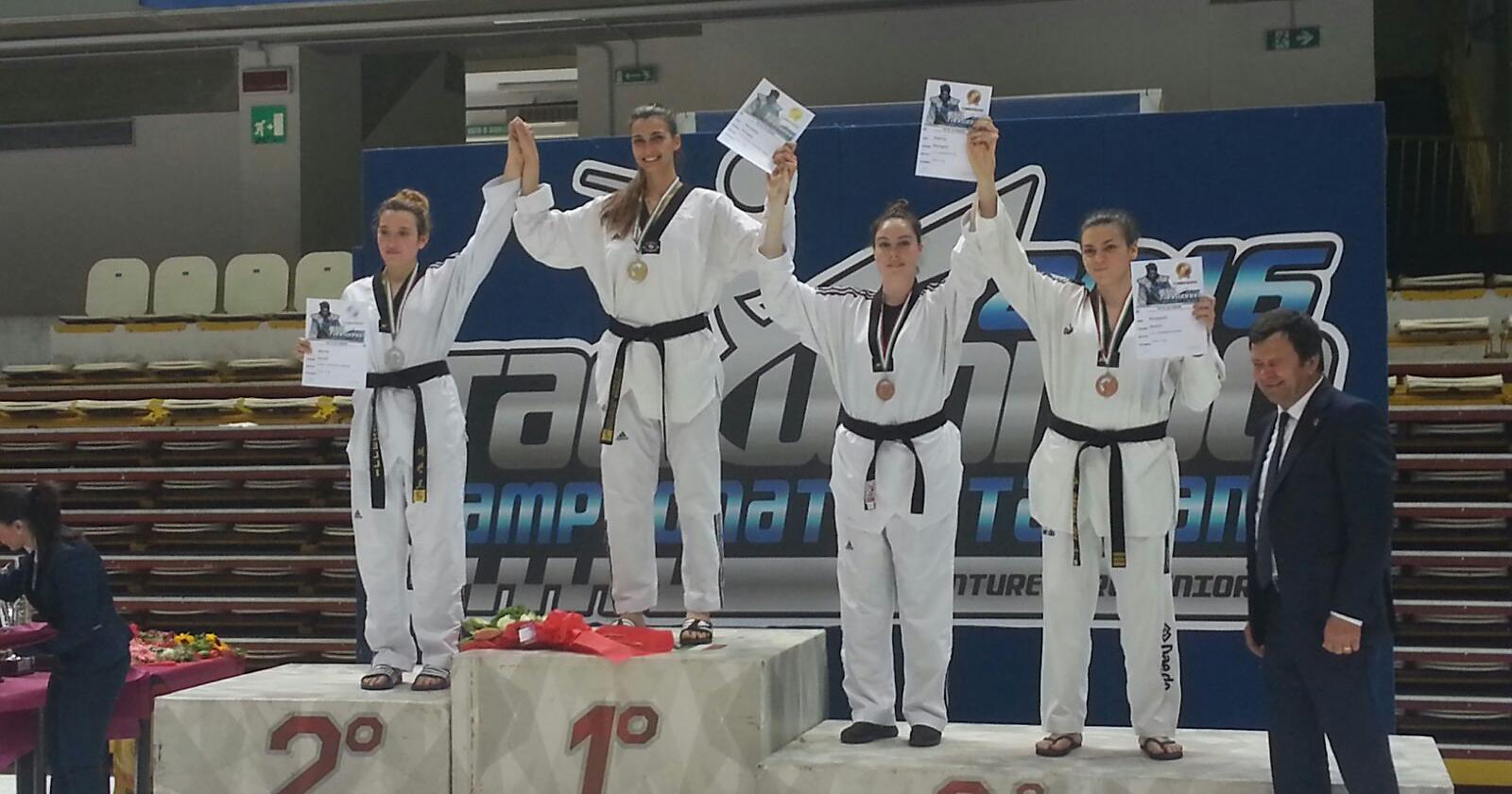 Maristella, una ragazza d'oro: è nuovamente campionessa italiana di #Taekwondo