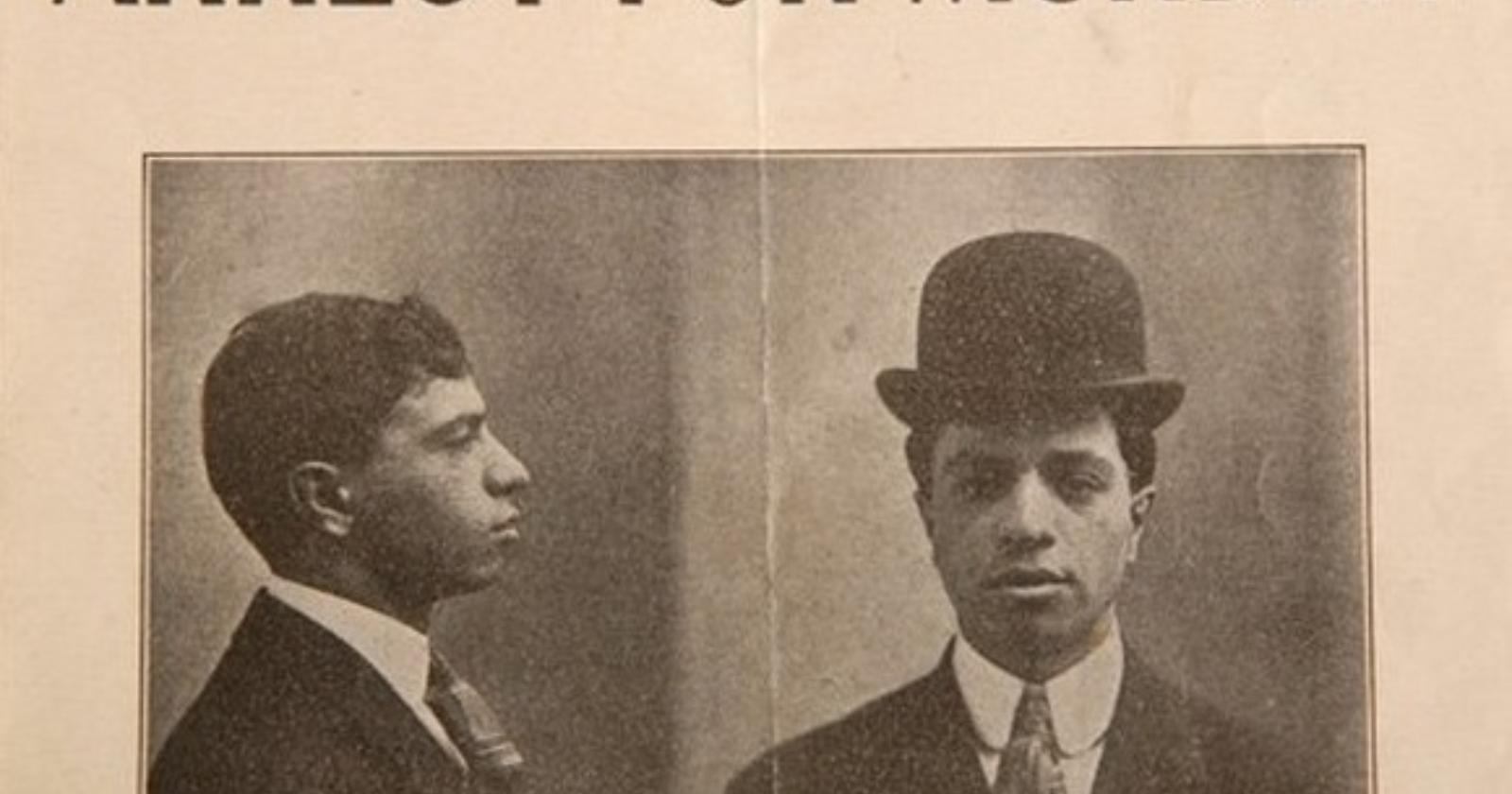 Oggi, 30 Giugno 1916, a Sing Sing viene giustiziato il temibile gangster dagli occhi azzurri Oreste Scillitani: era di Foggia